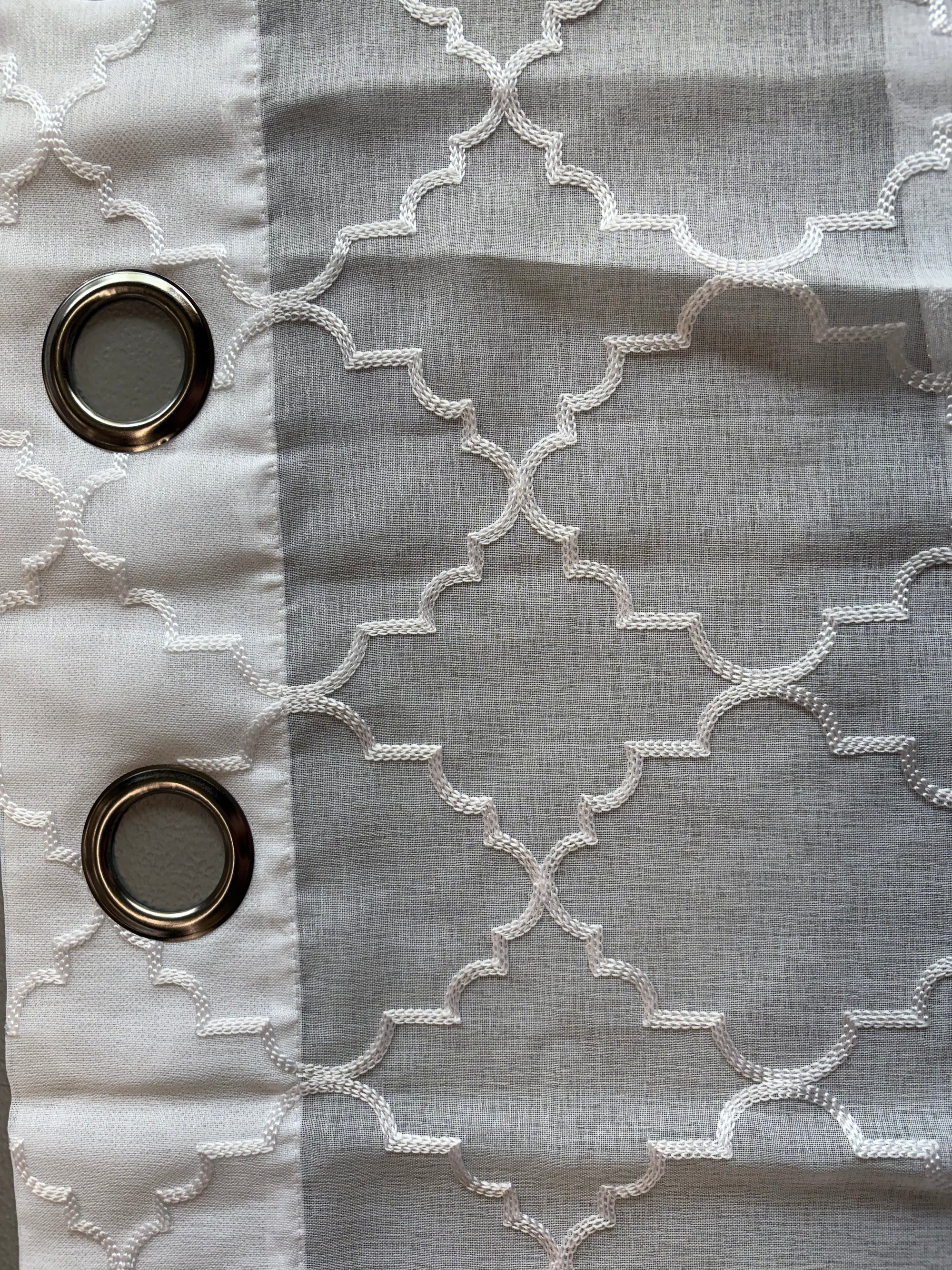 Curtain Panels, 38” x 63”