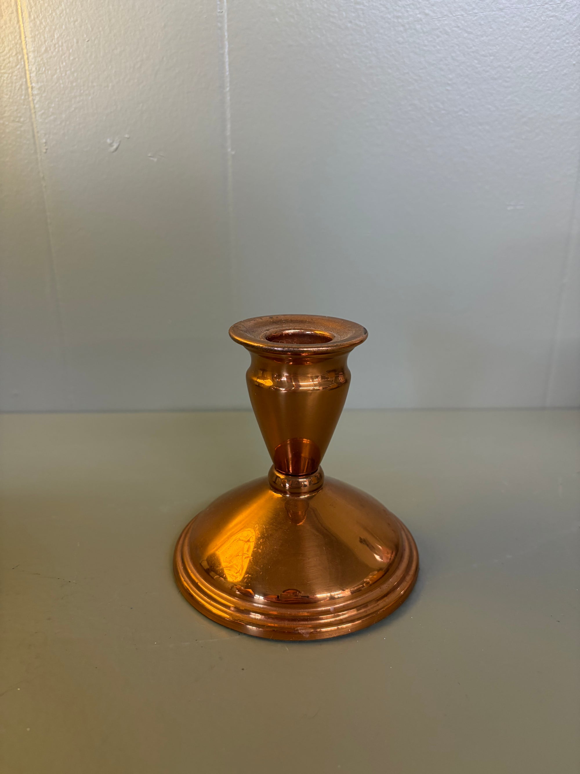 Copper Candlestick Holder