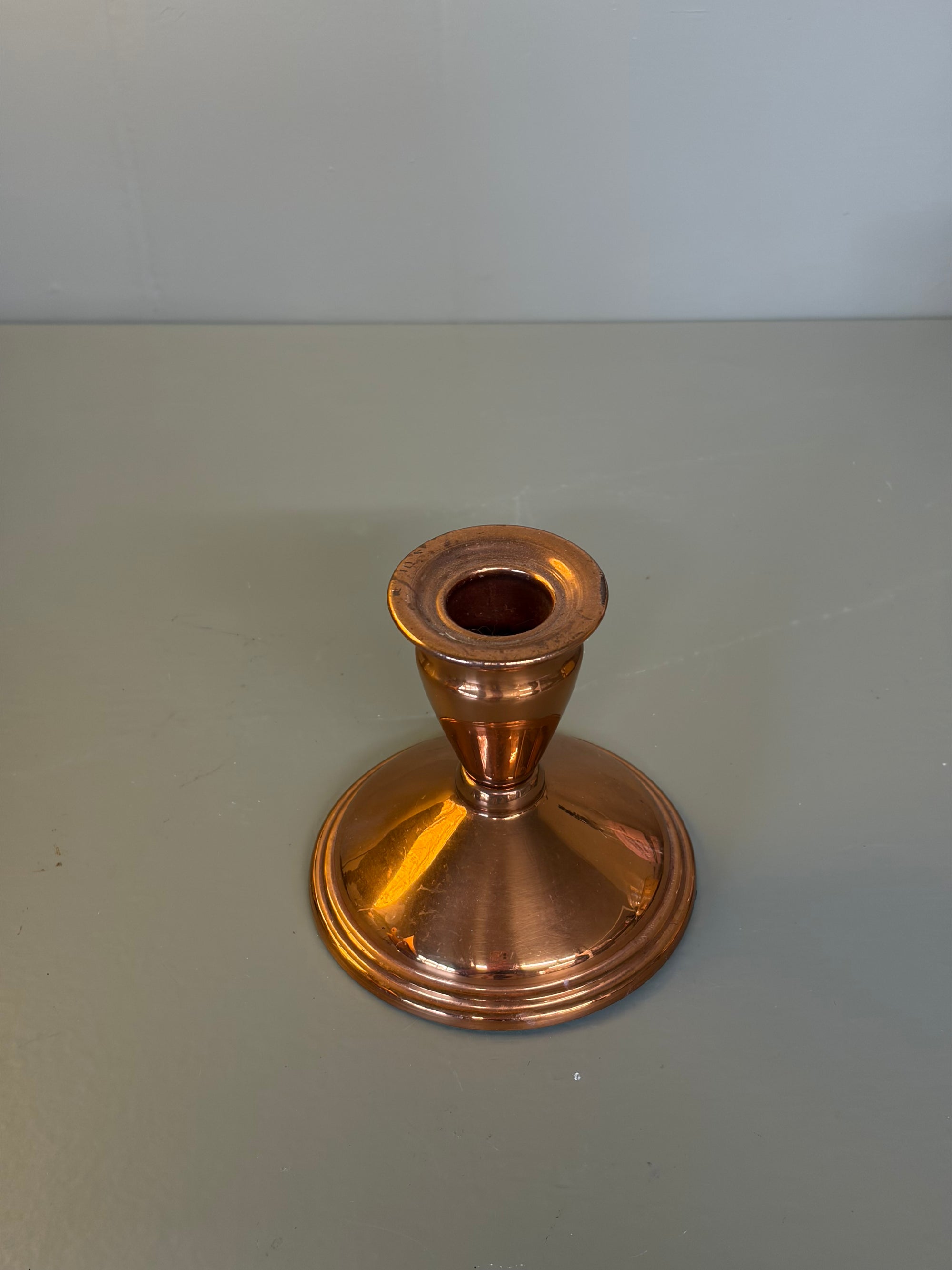 Copper Candlestick Holder