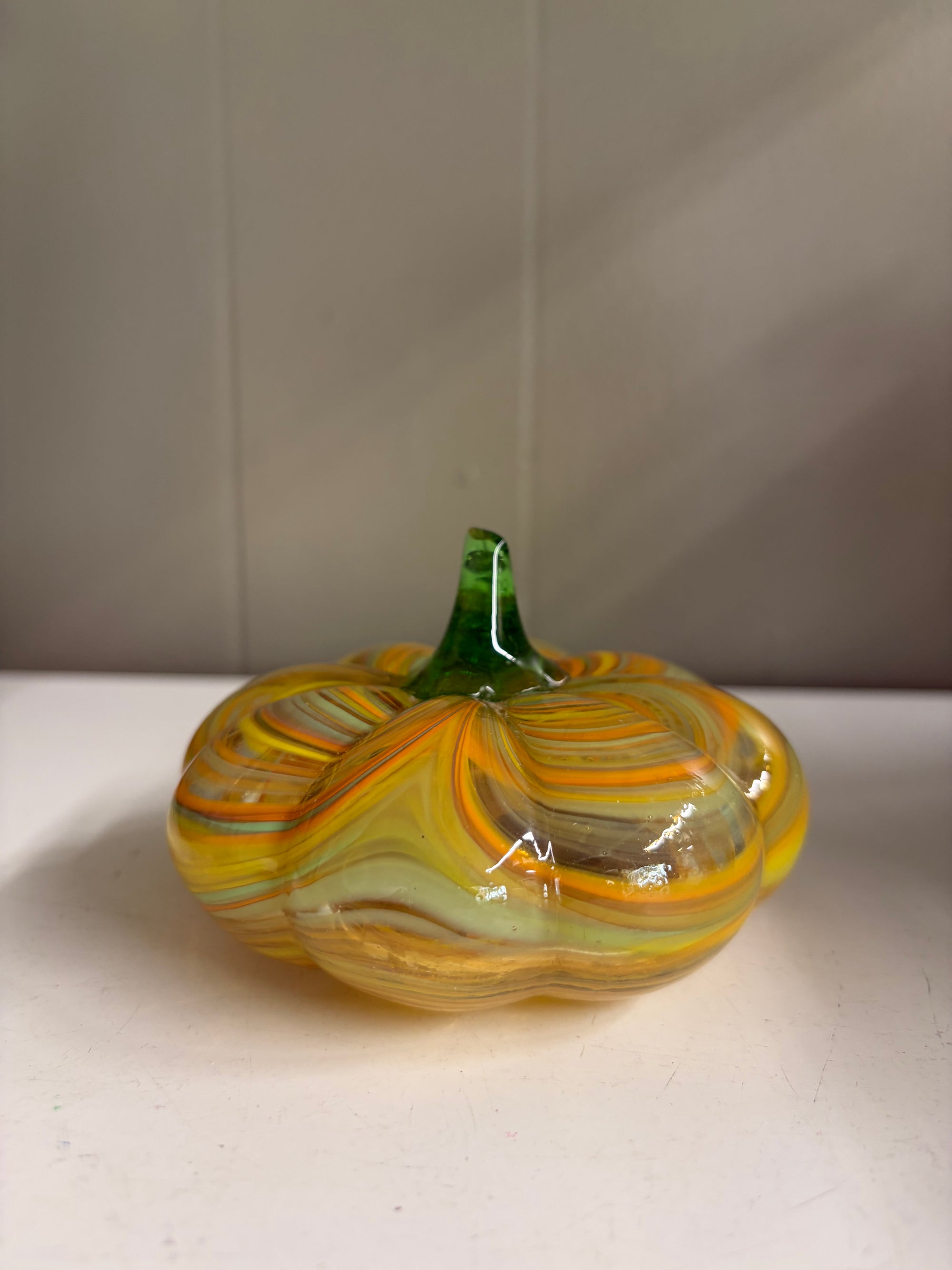 Glass Blown Pumpkin