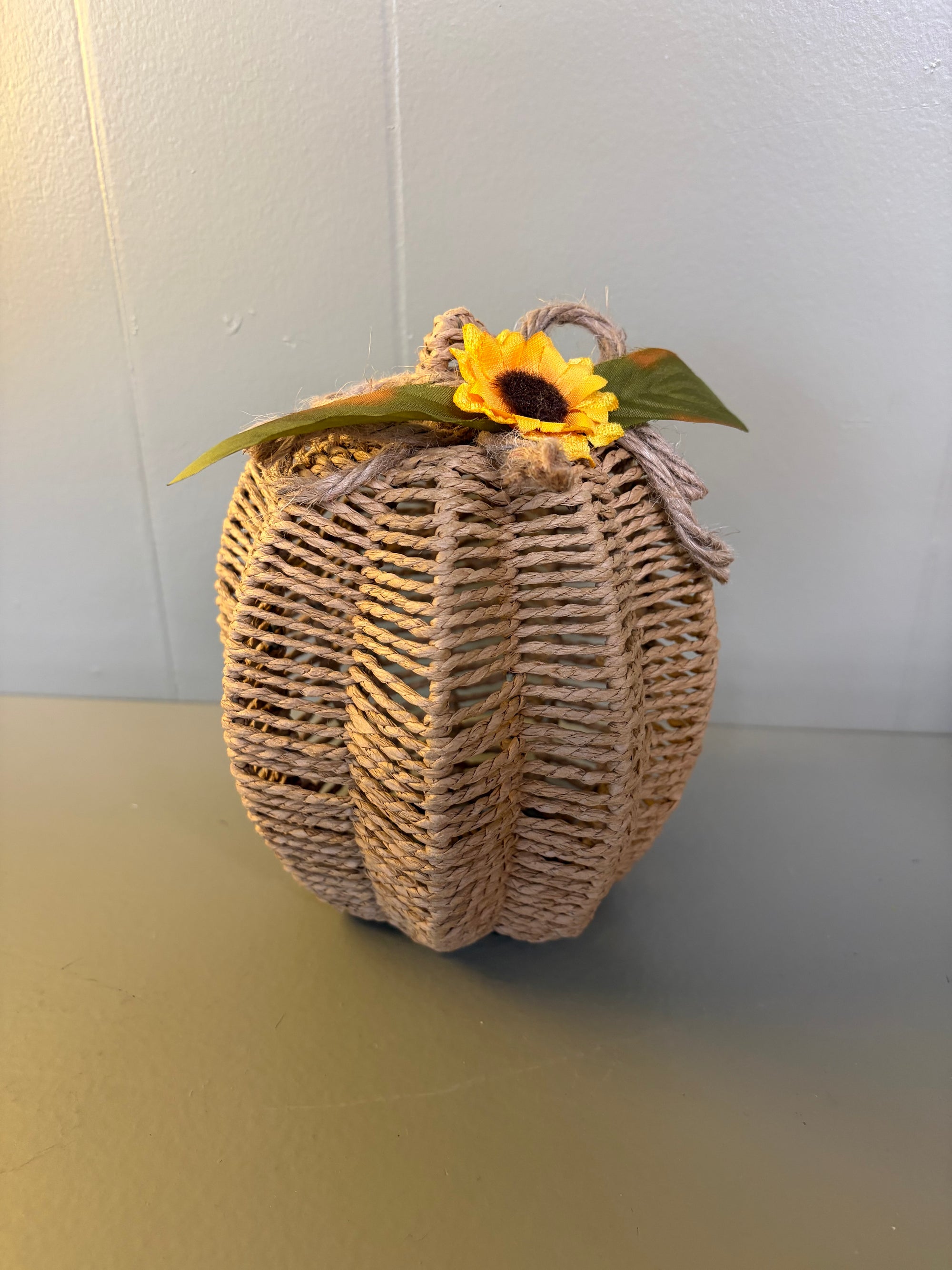 Wicker Pumpkin
