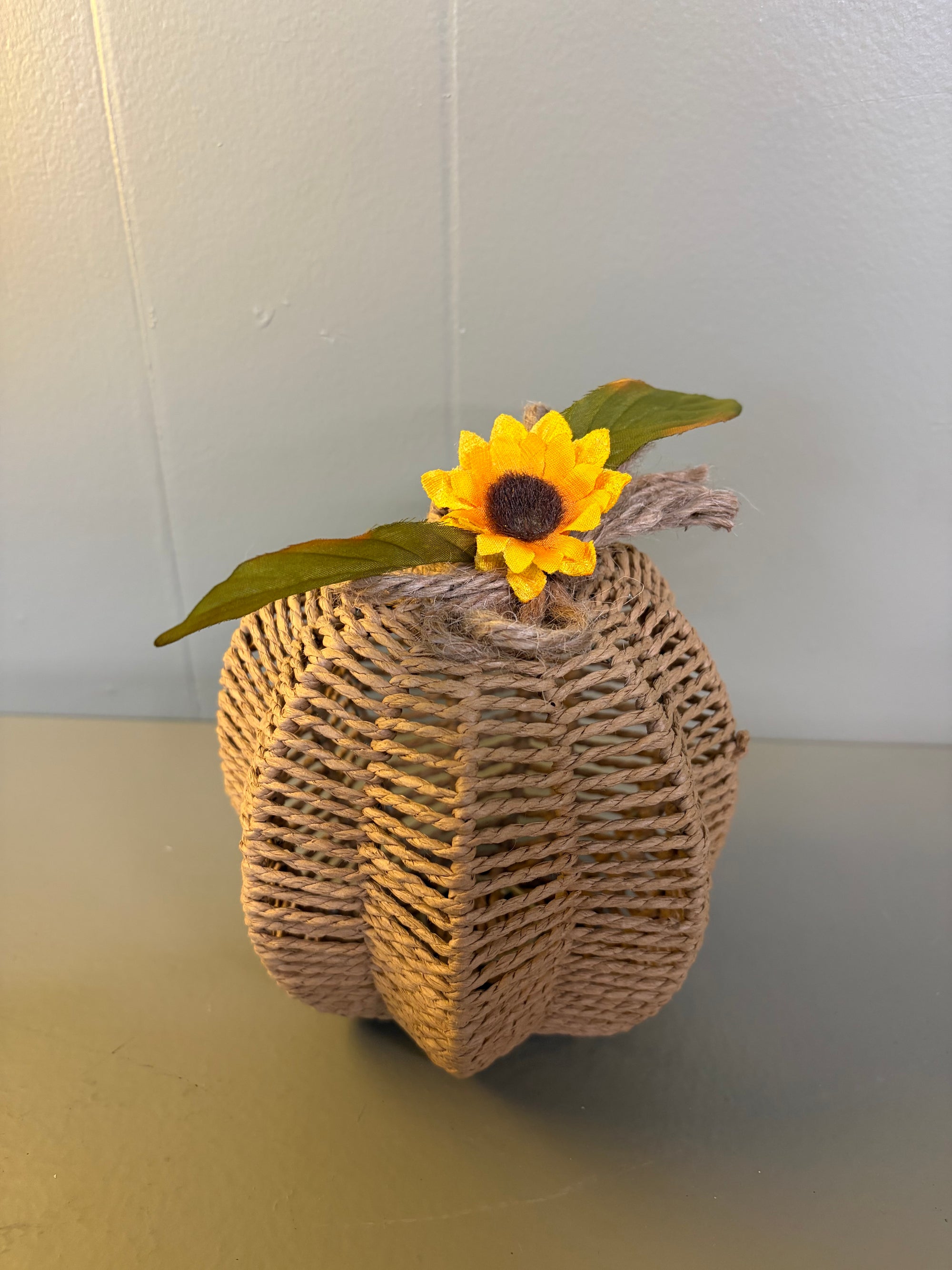 Wicker Pumpkin