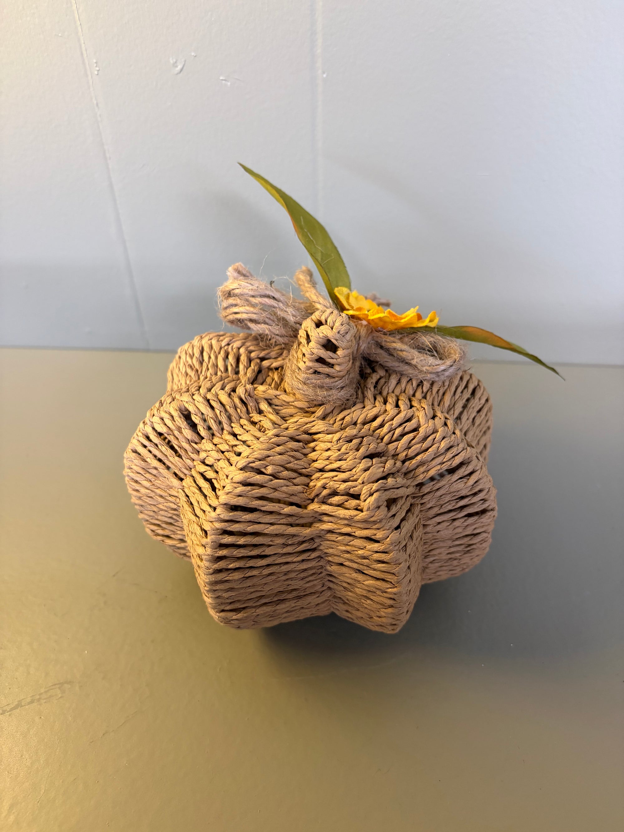 Wicker Pumpkin
