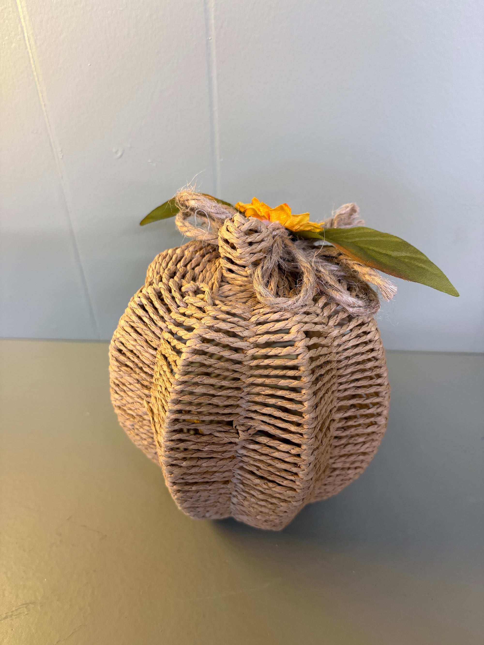 Wicker Pumpkin