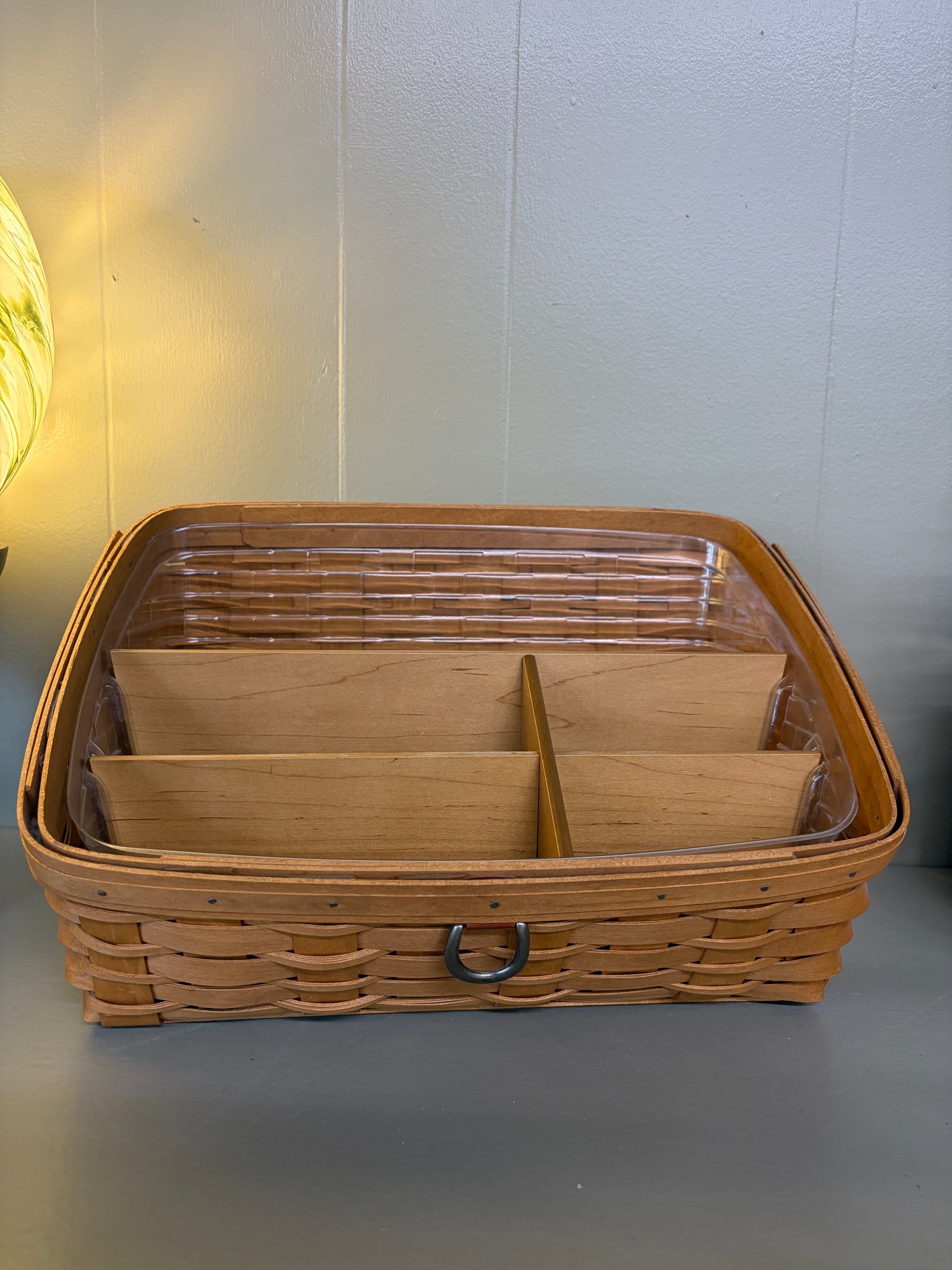 Divided Longaberger Basket