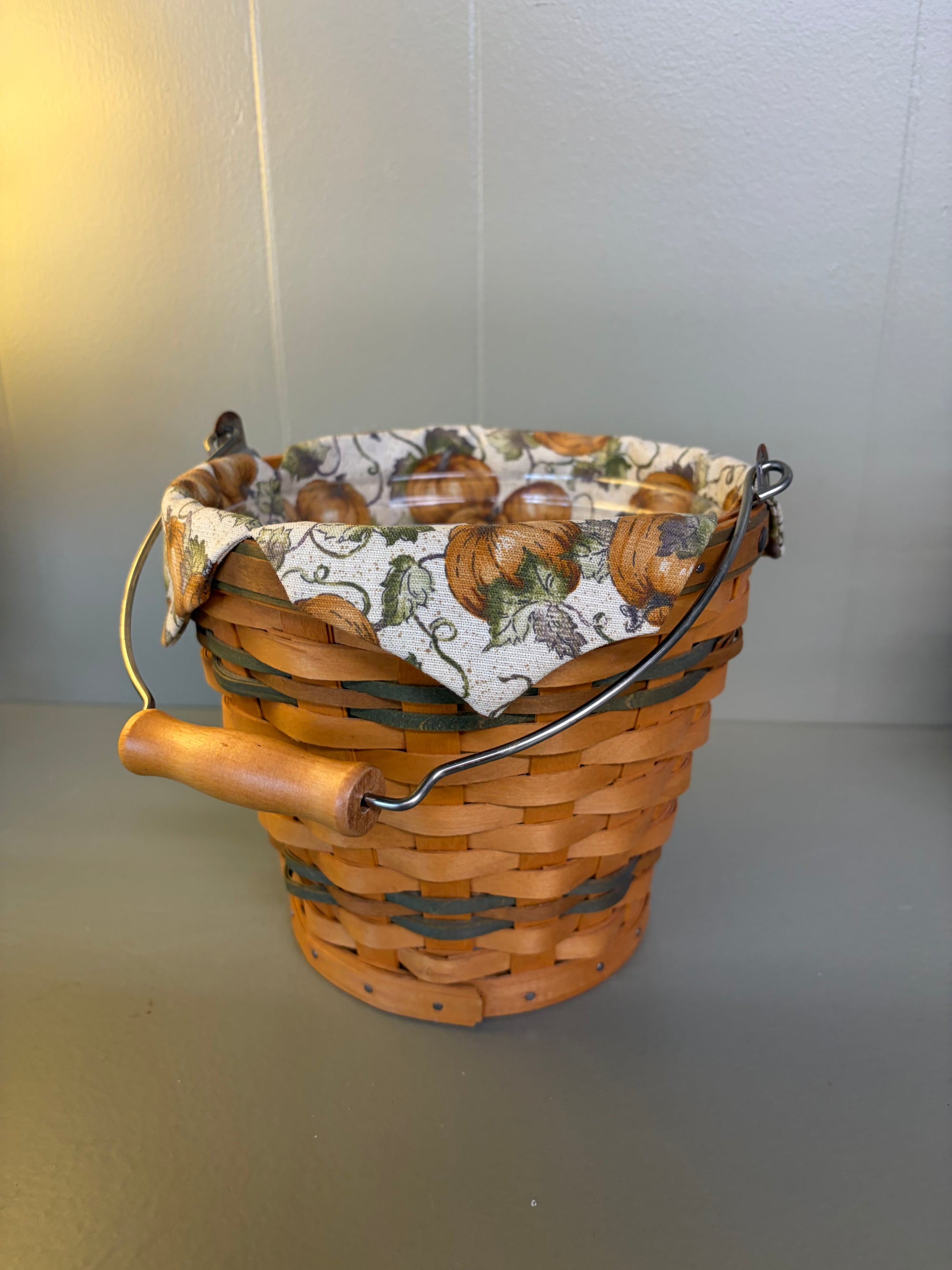 Pumpkin Longaberger Basket