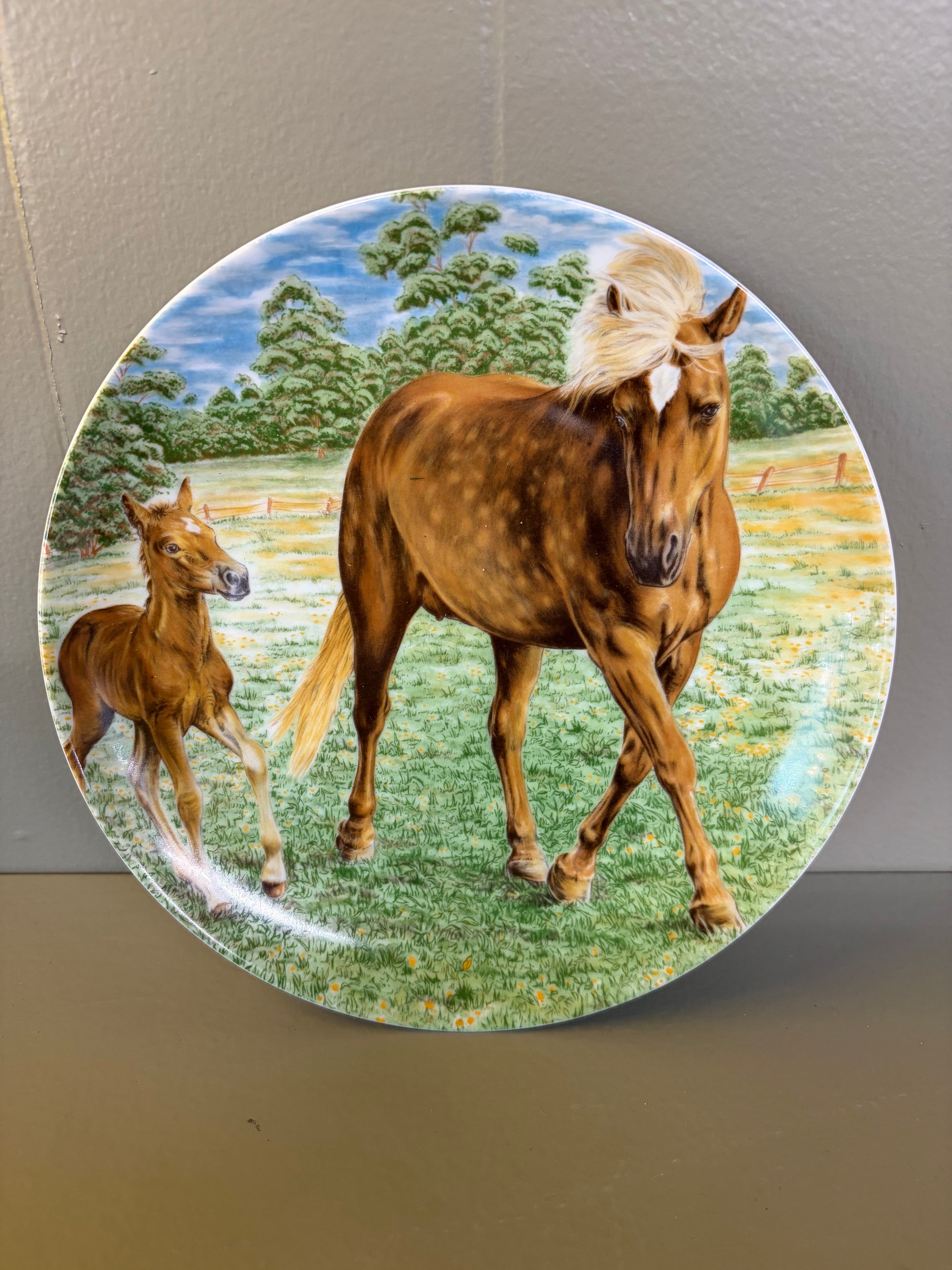 Decorative Horse Plate