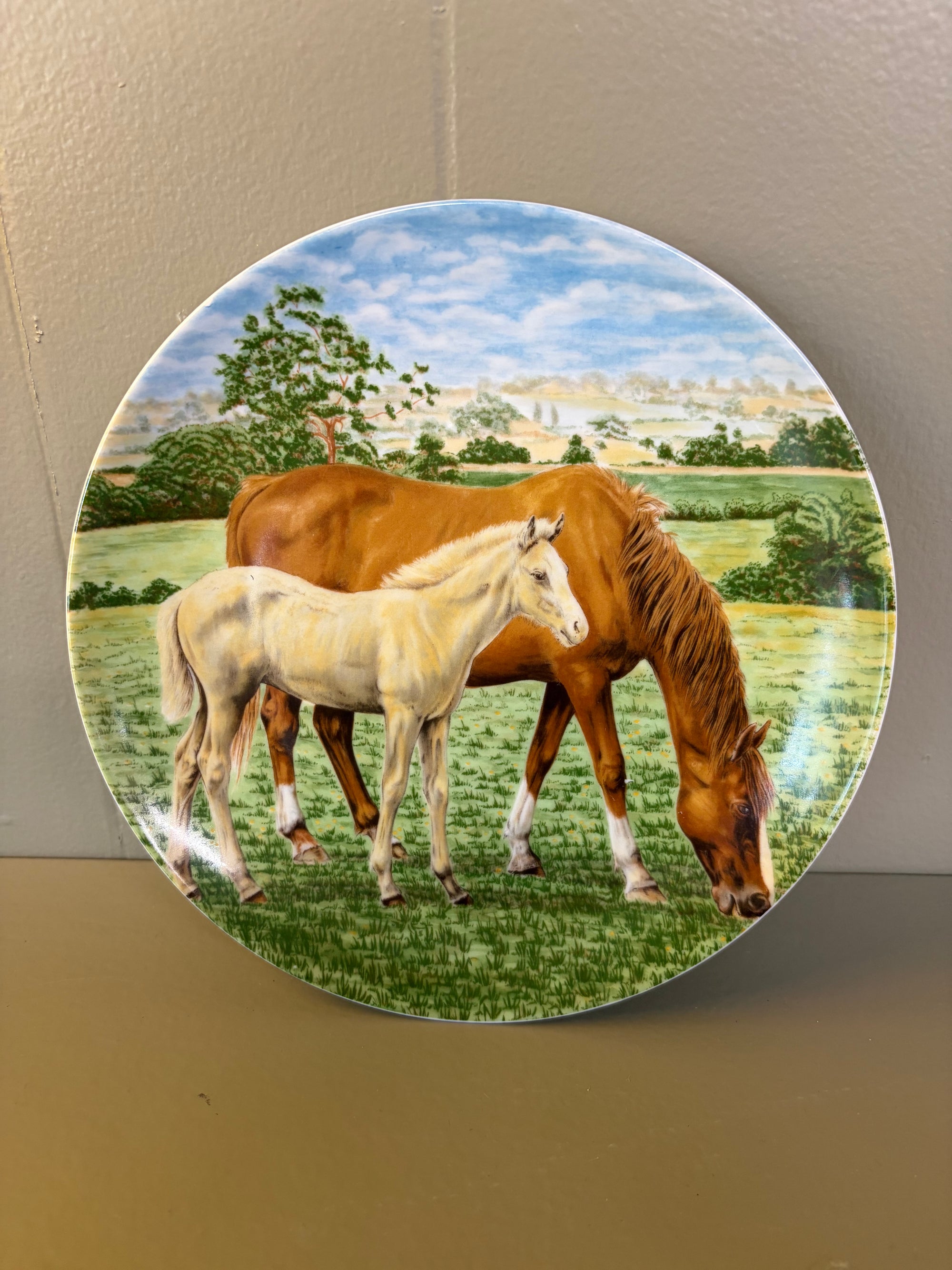 Decorative Horse Plate