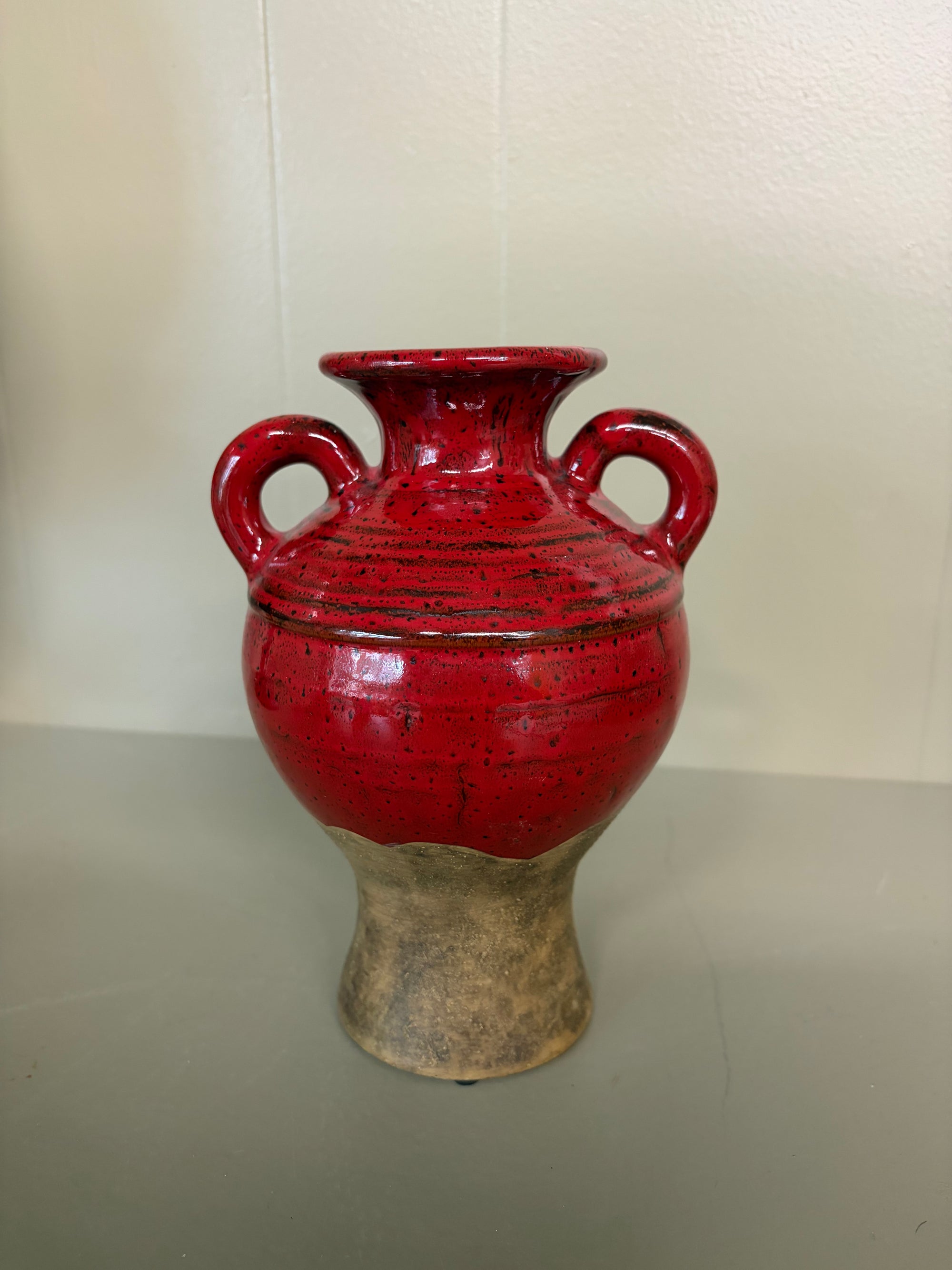 Half Glazed Vase