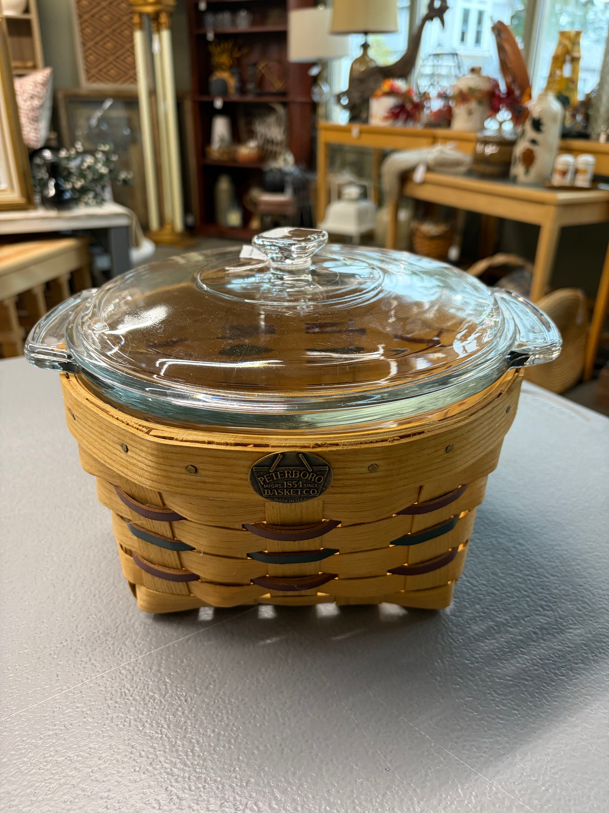 Wicker Casserole Basket