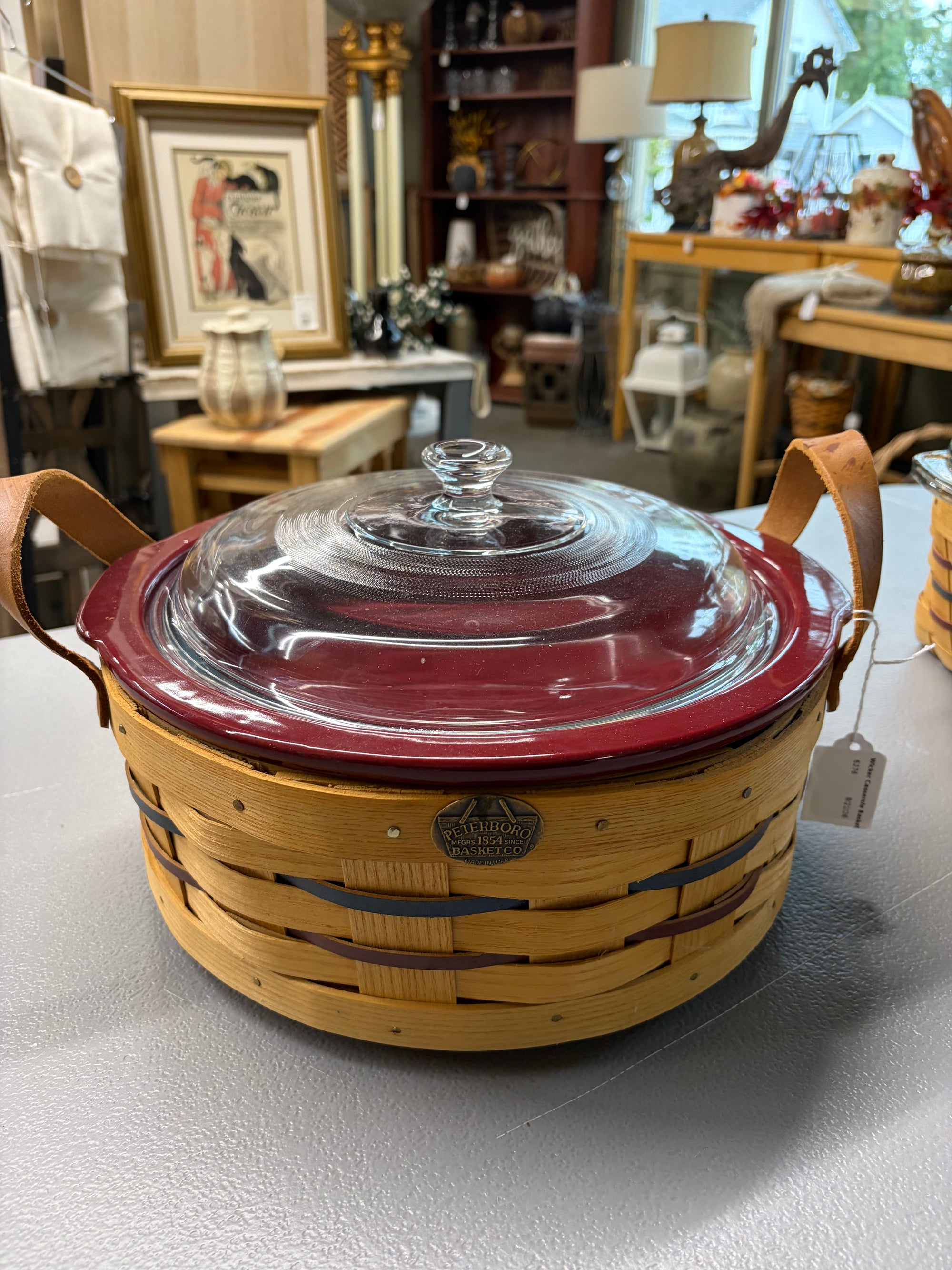 Wicker Casserole Basket