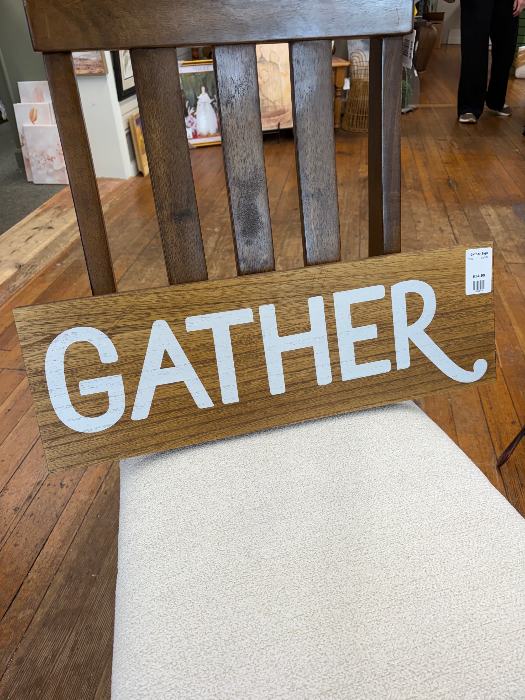 Gather Sign