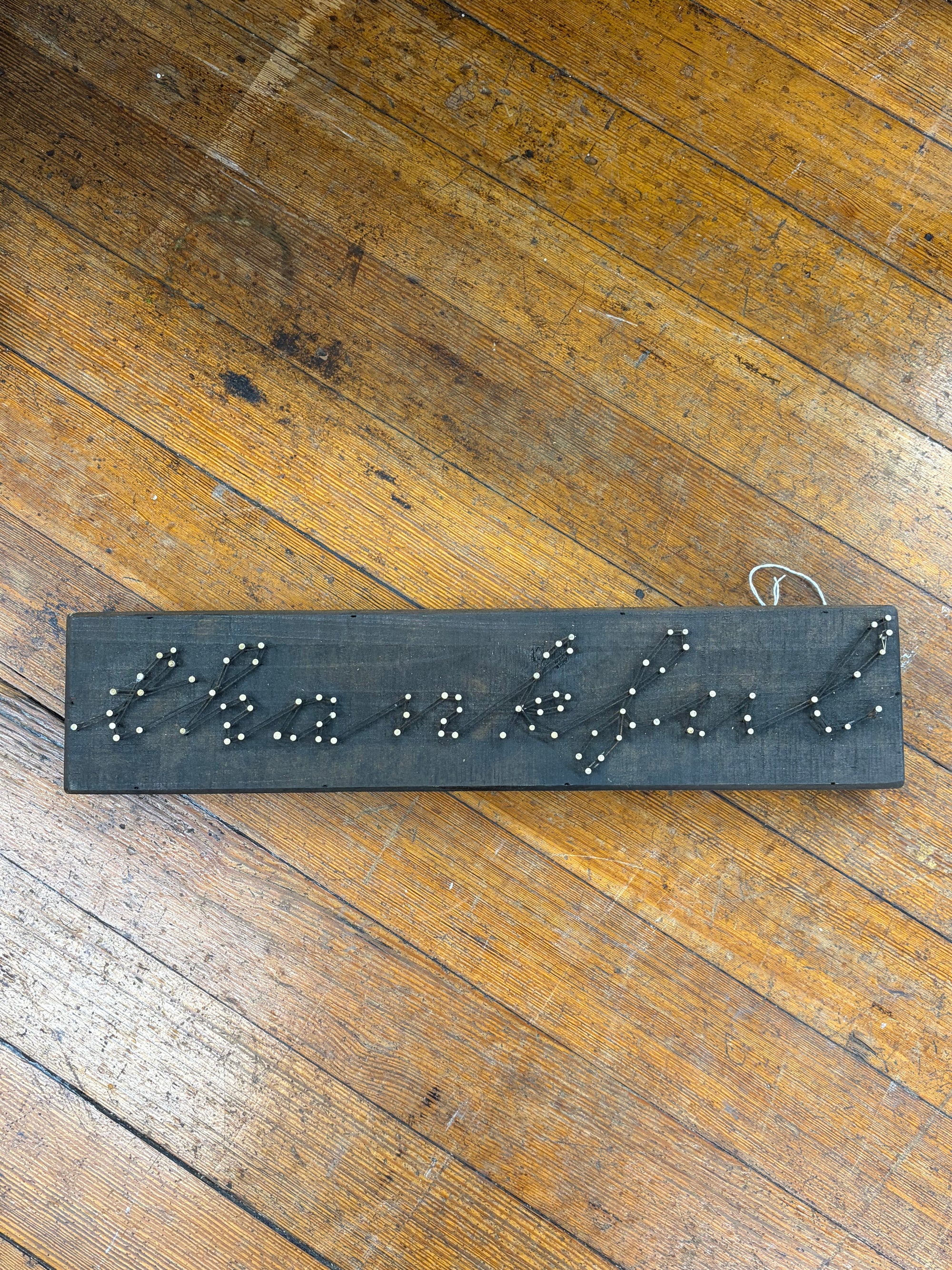 Wood Sign