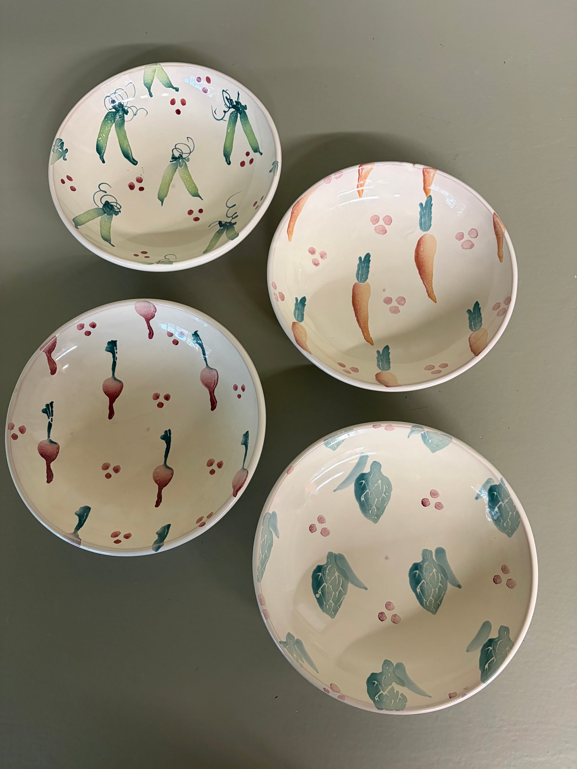 Veggie Bowl Set, 4 pc set