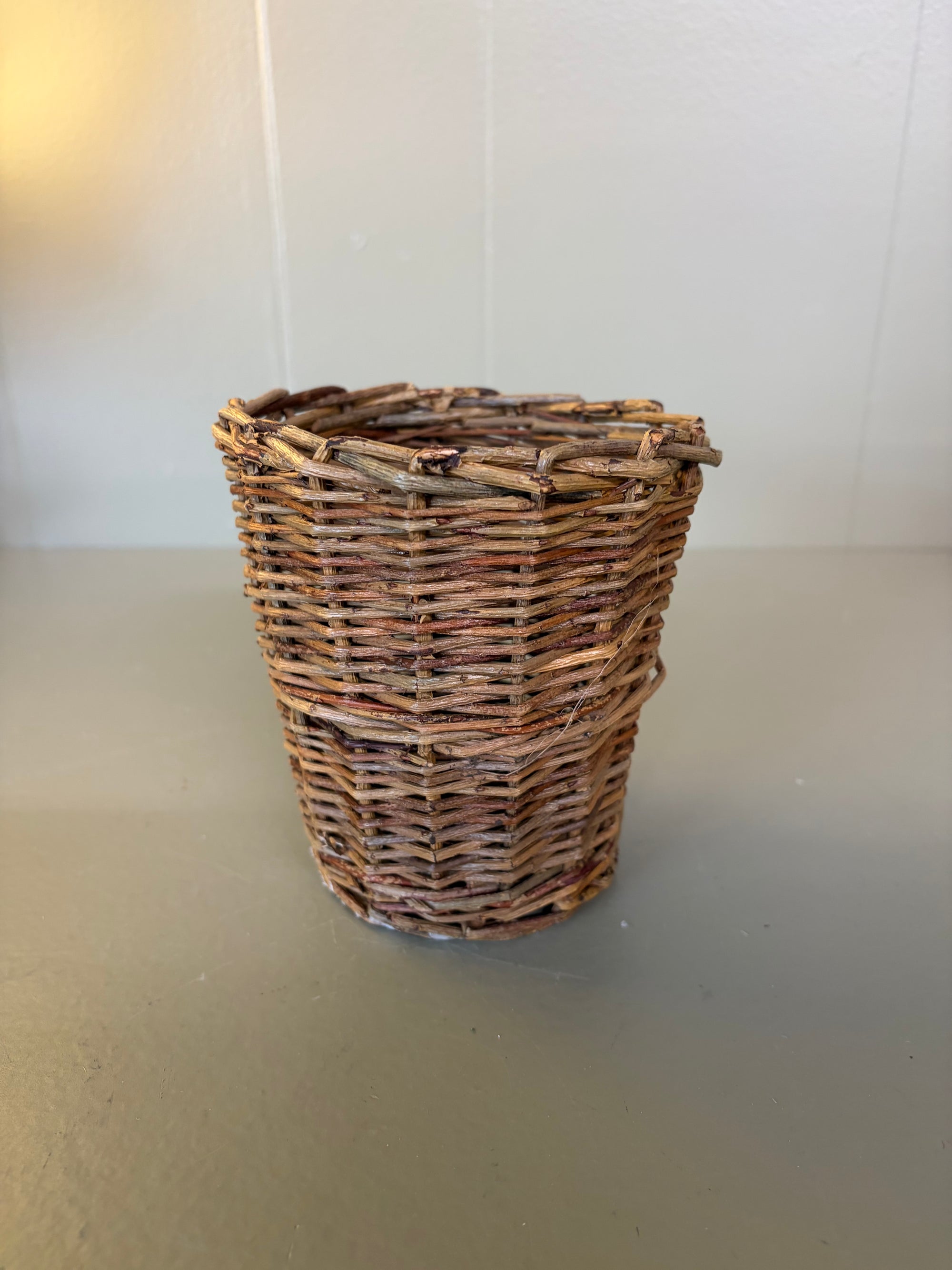 Wicker Candle Holder