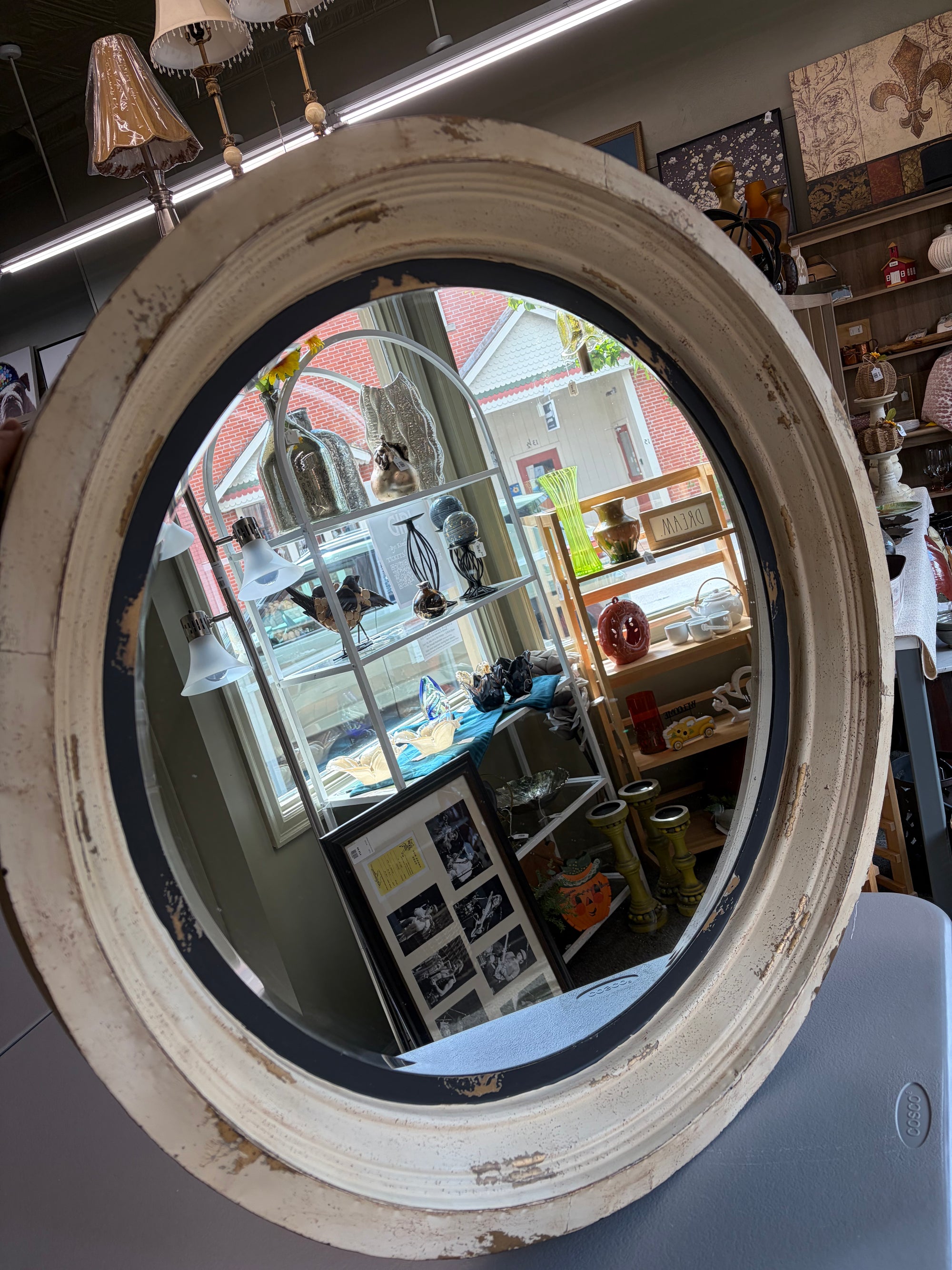 Large Round Mirror