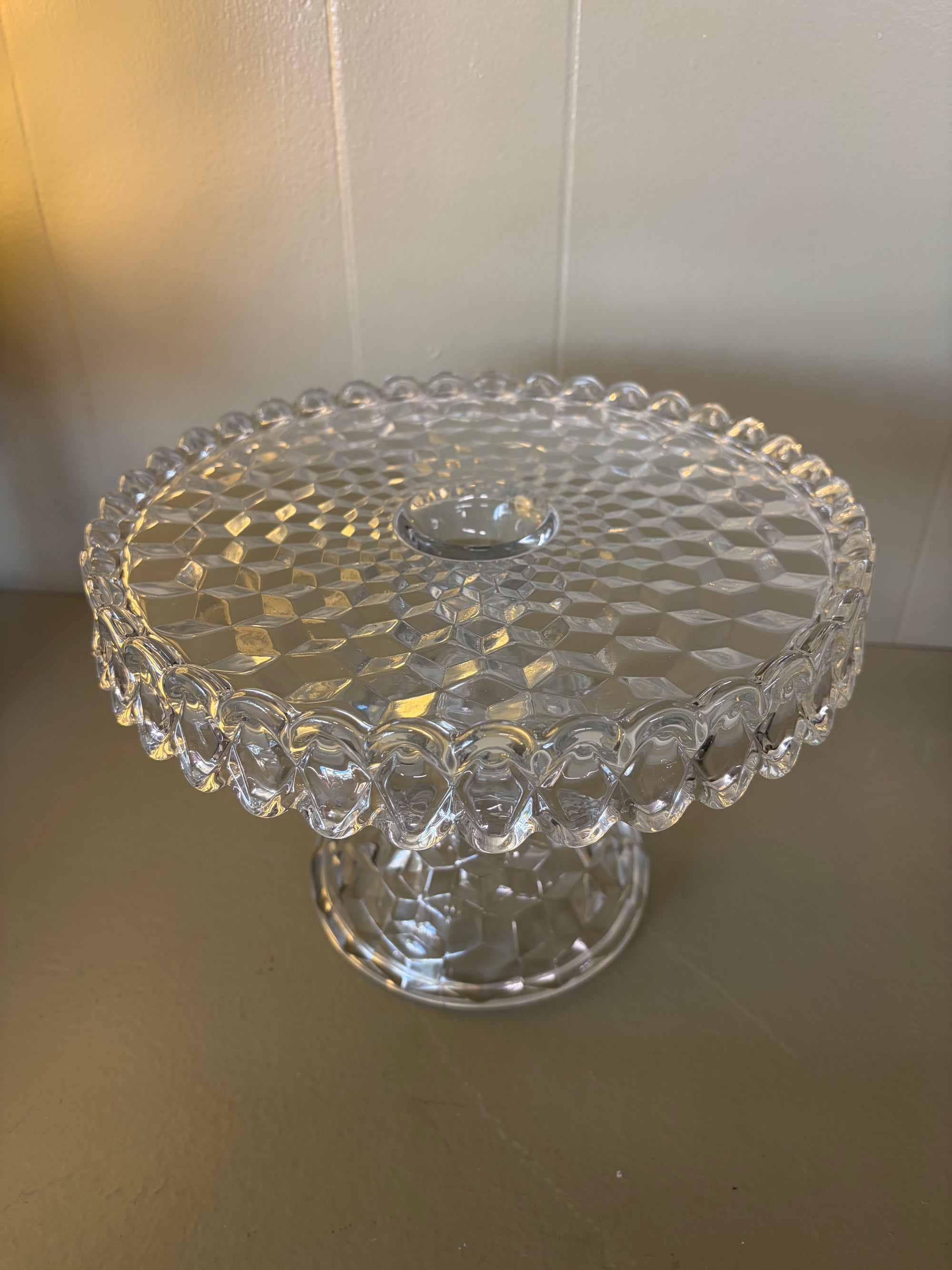 Glass Cake Stand
