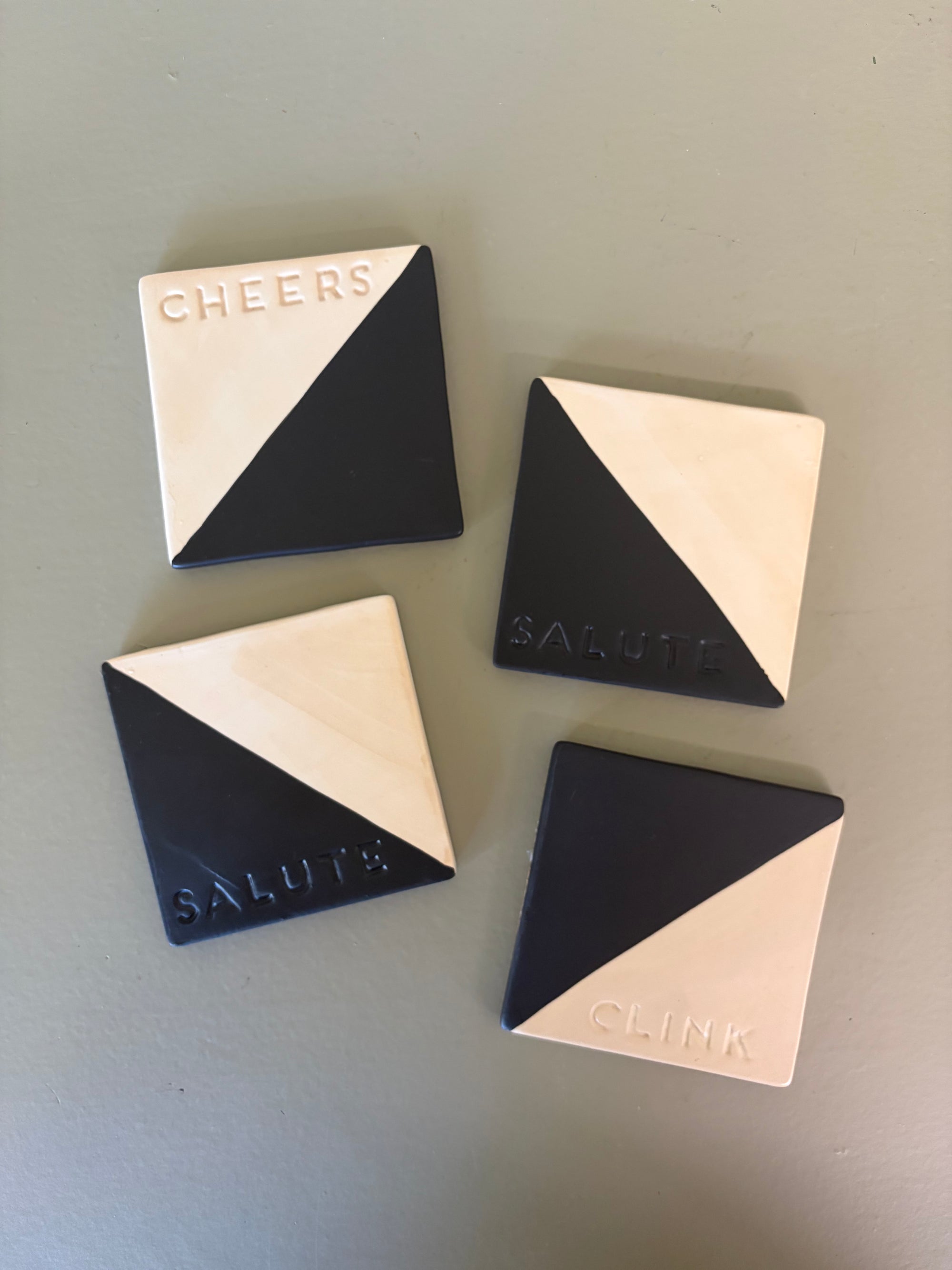 Coaster Set, 4 pc set