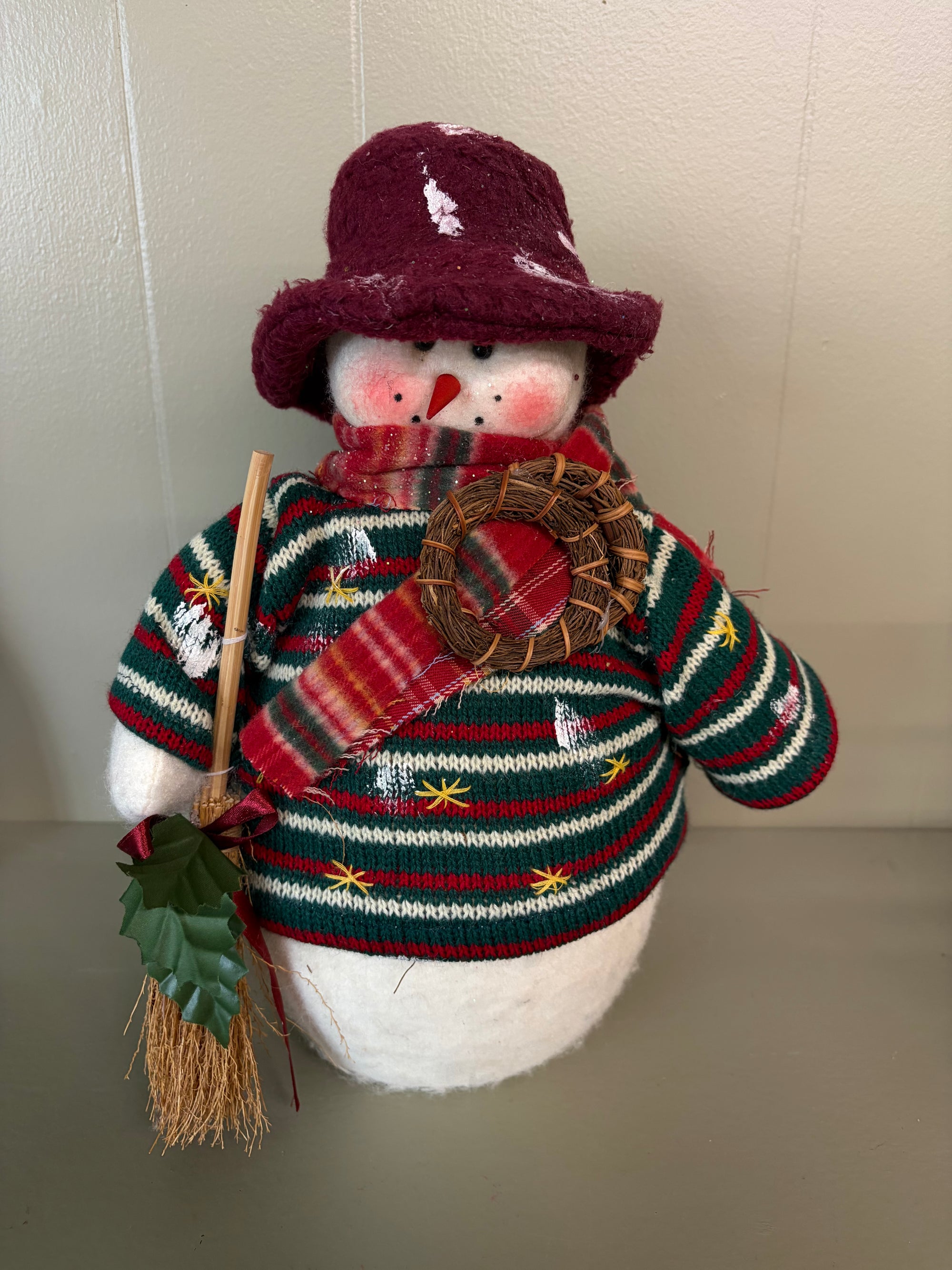 Plush Snowman Doll
