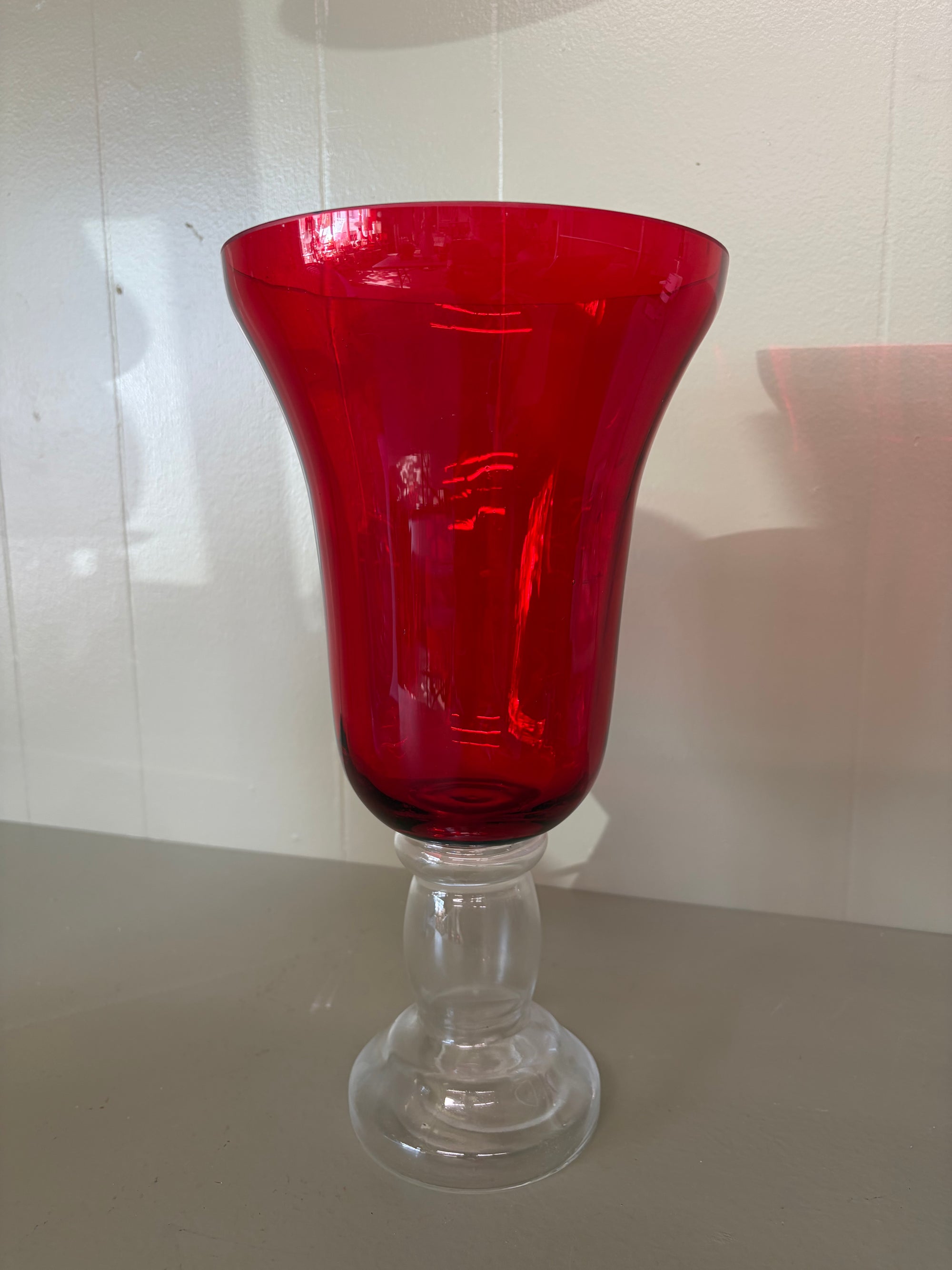 Red  Vase