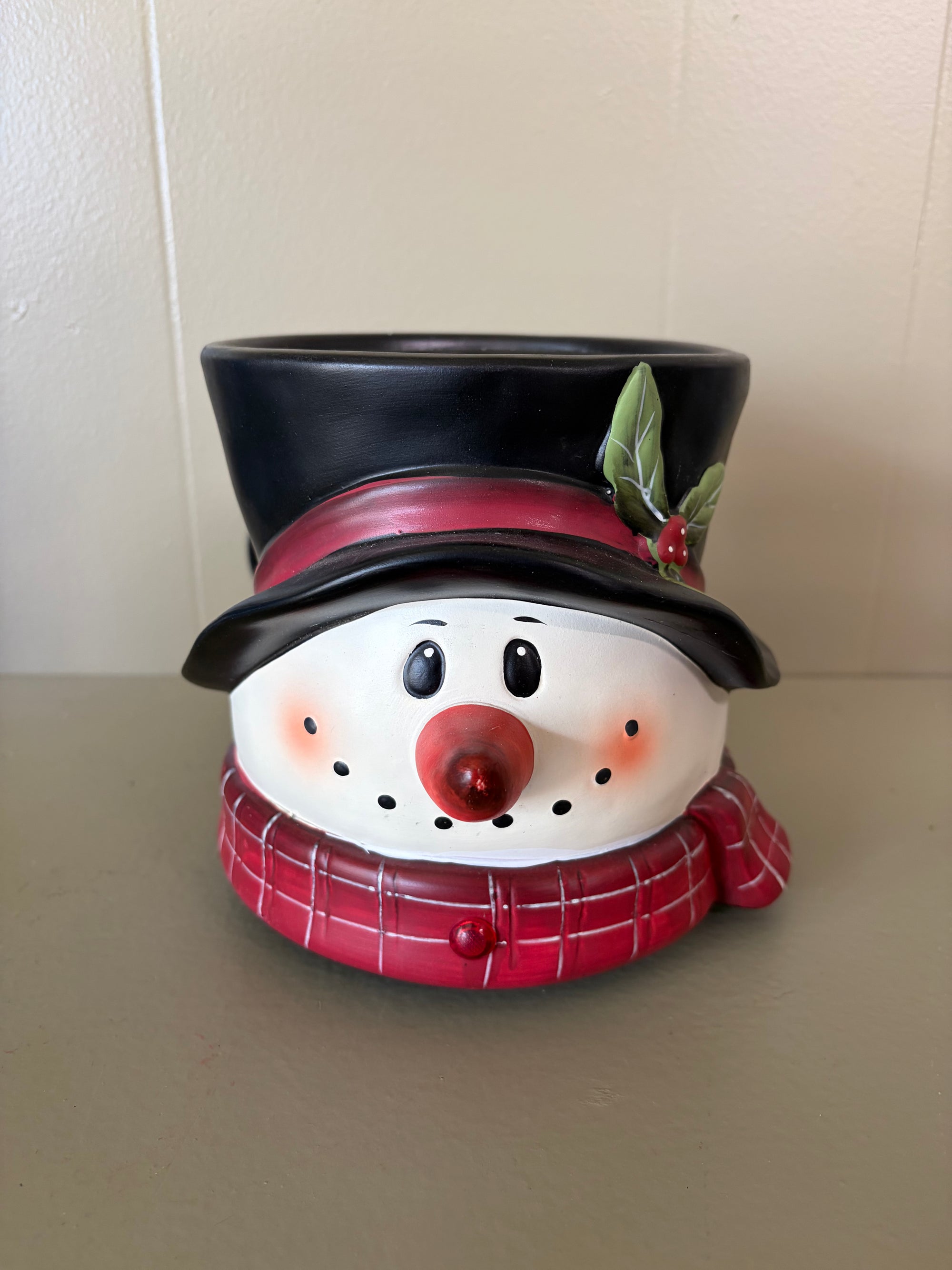 Snowman Candle Warmer