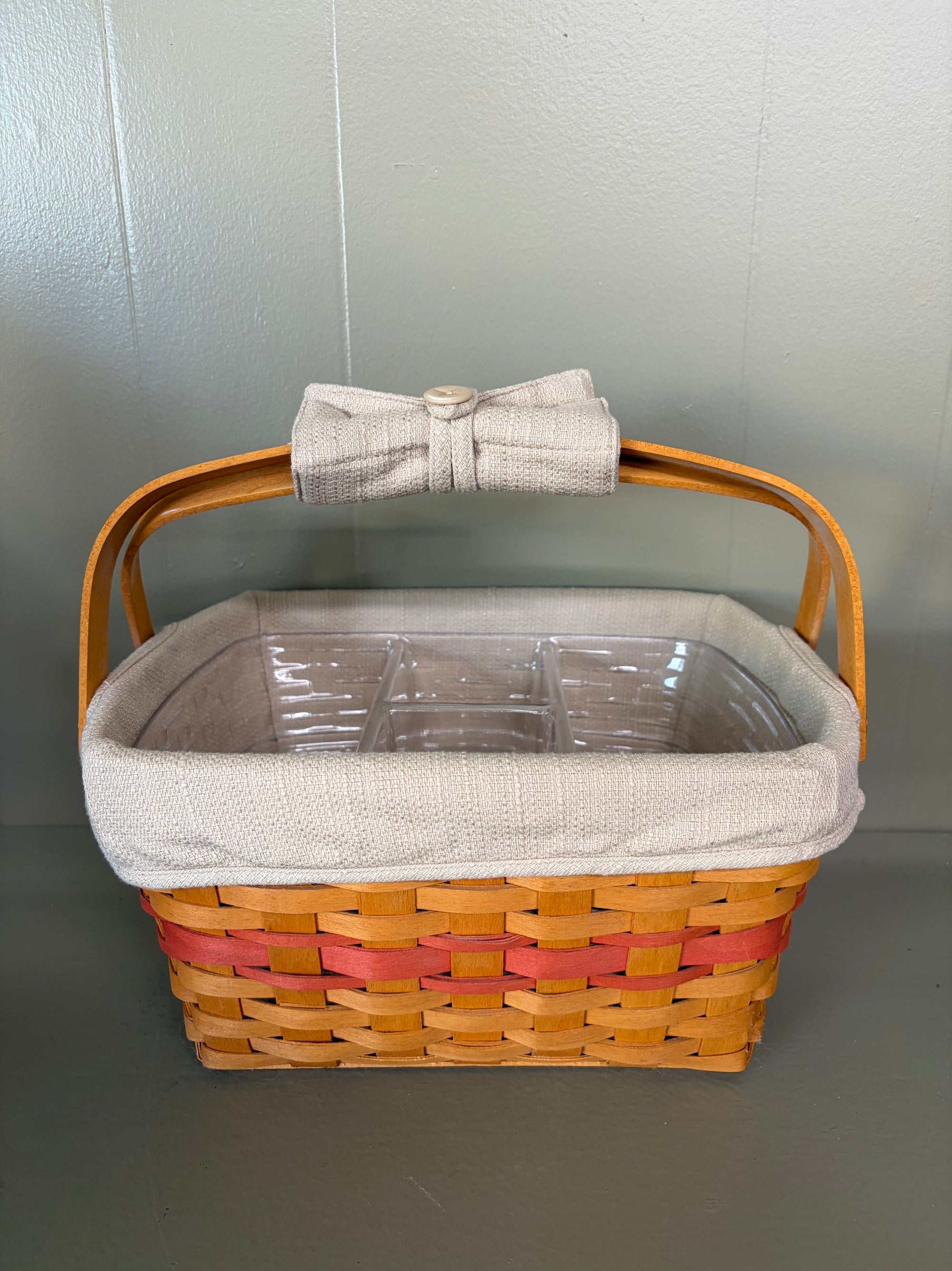 Longaberger Divided Basket