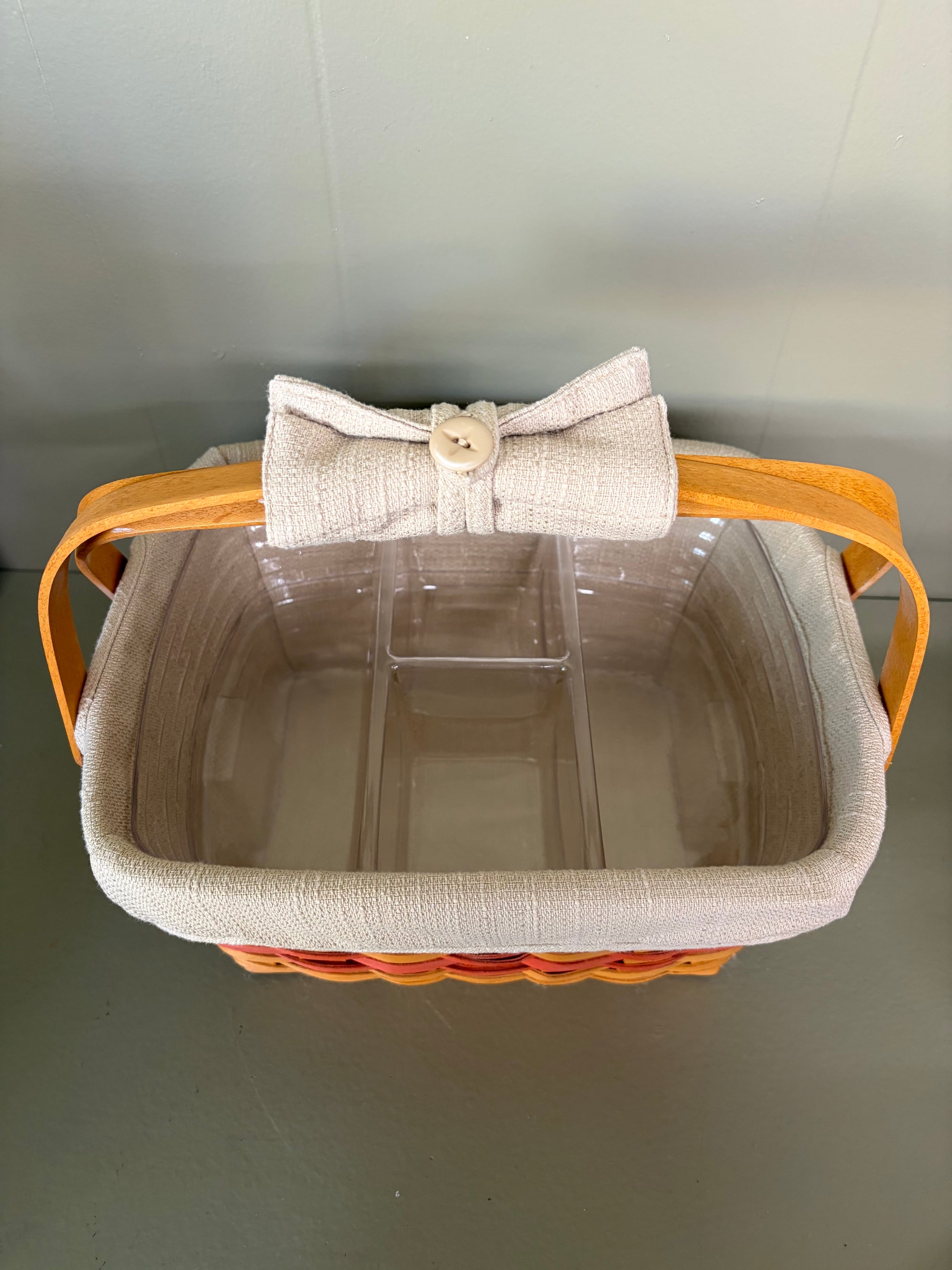 Longaberger Divided Basket
