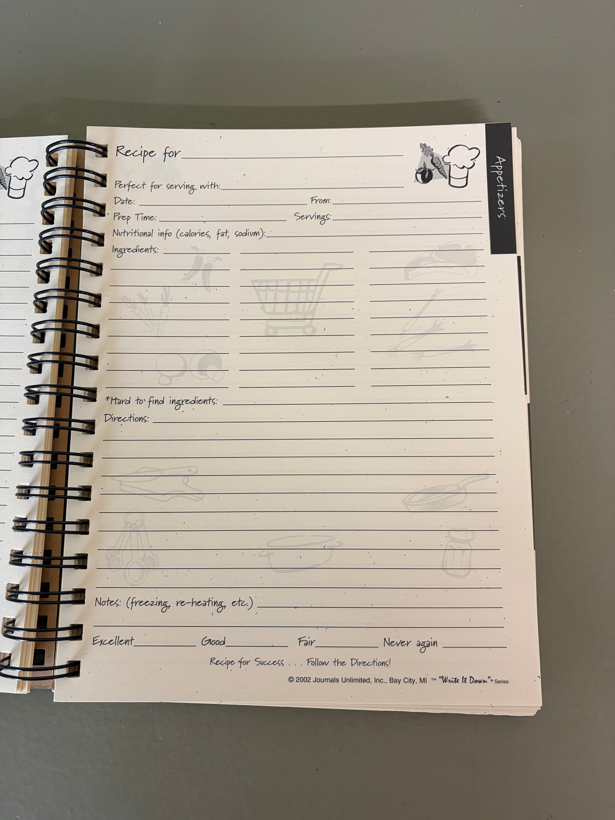 Recipes Journal