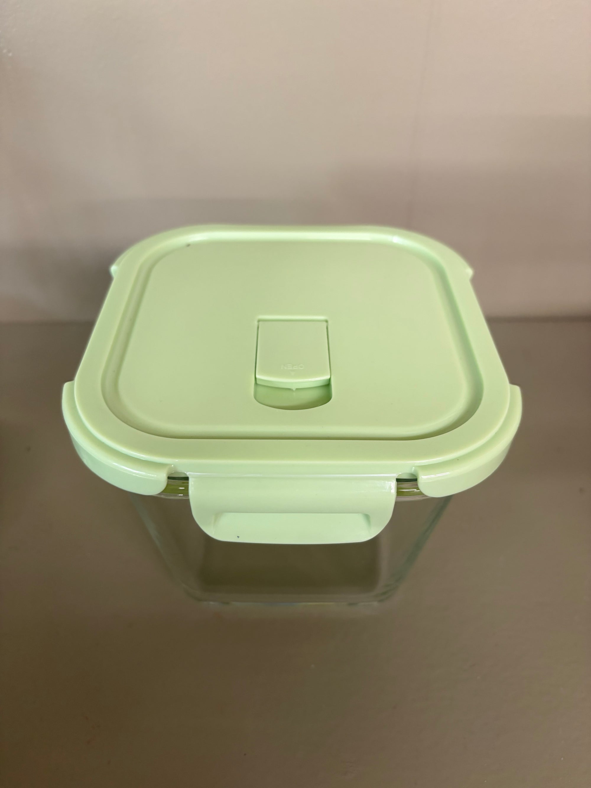 Glass Lidded Tupperware