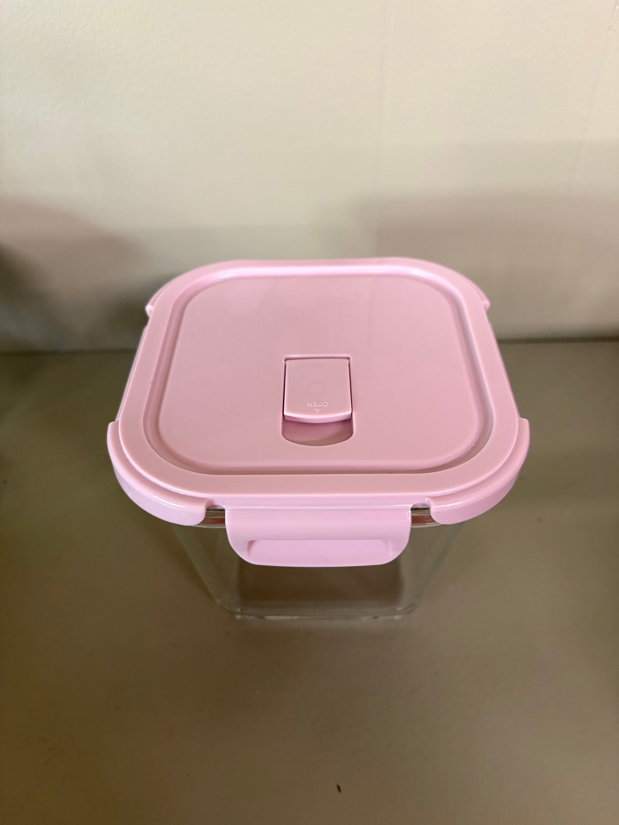 Glass Lidded Tupperware