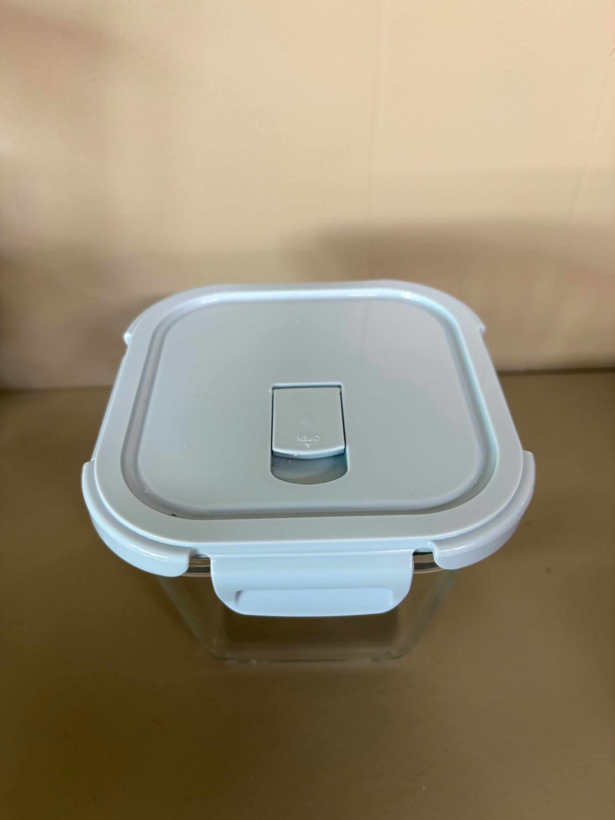 Glass Lidded Tupperware