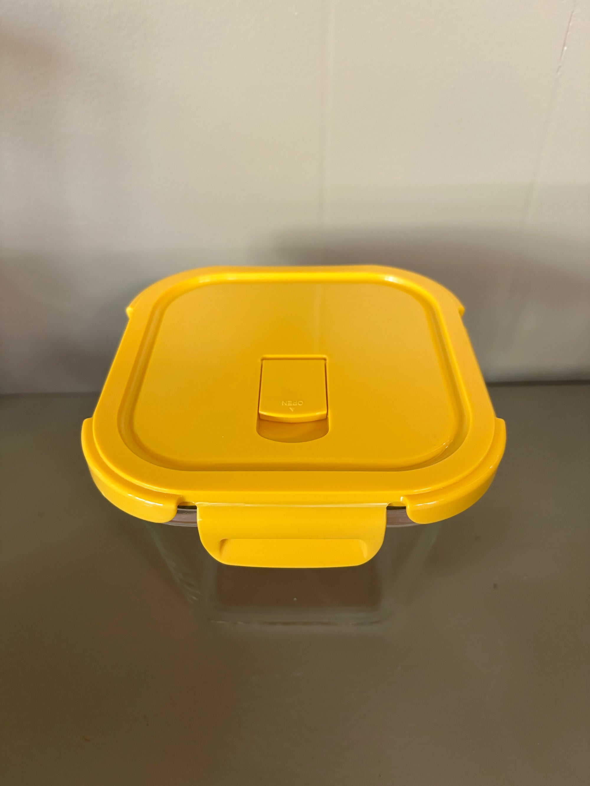 Glass Lidded Tupperware