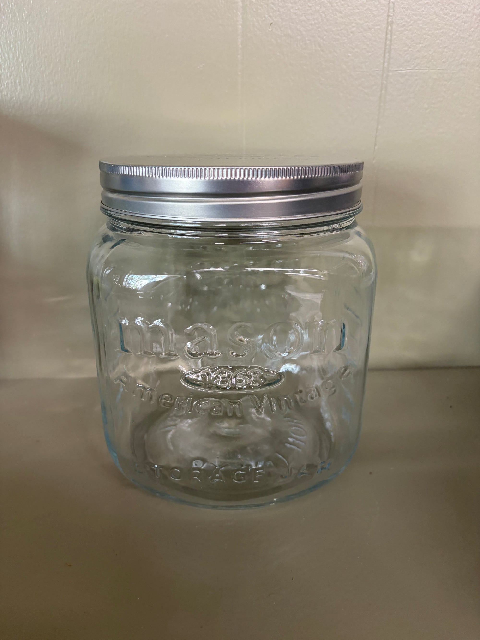 Lidded Mason Jar