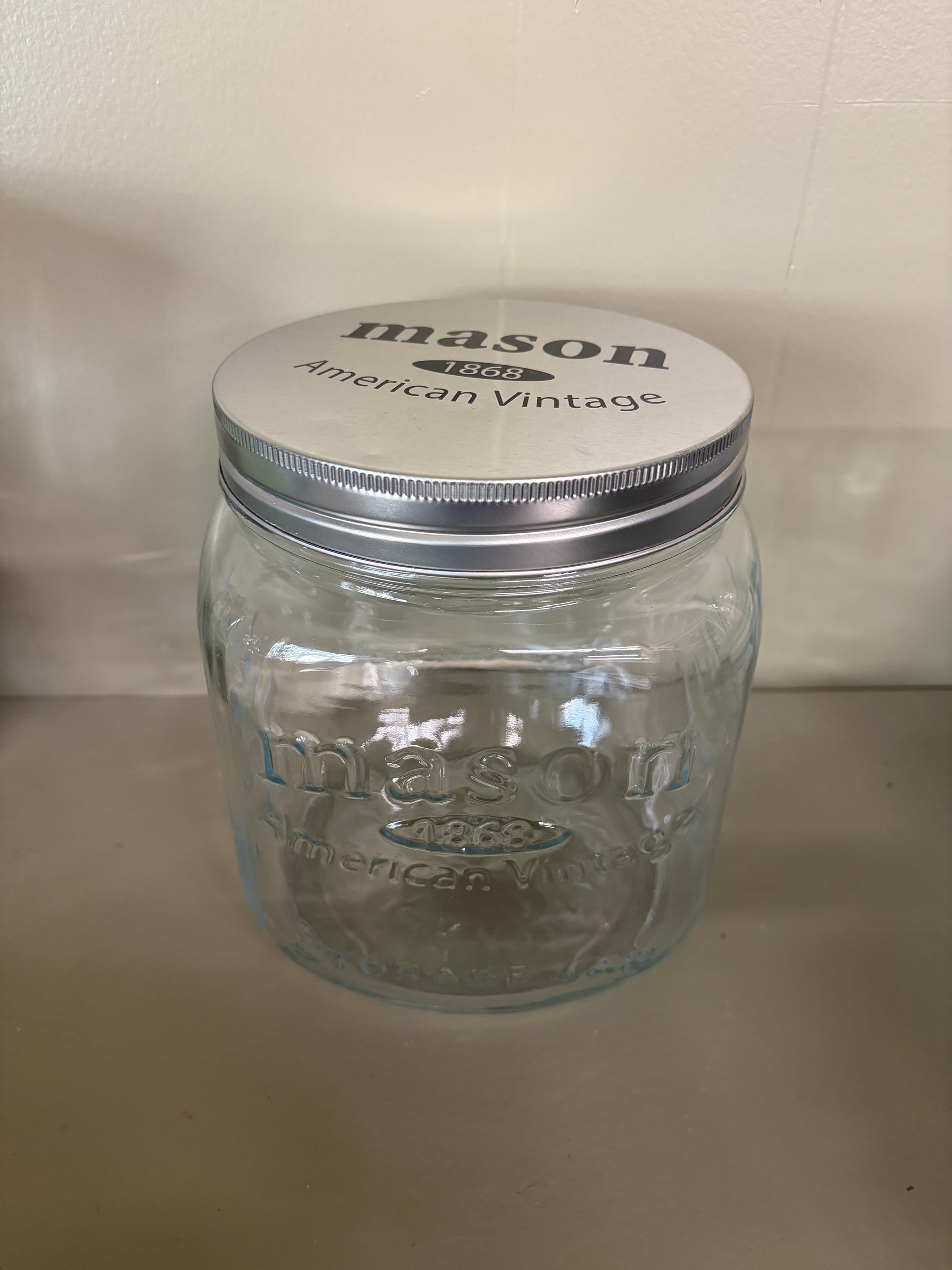 Lidded Mason Jar
