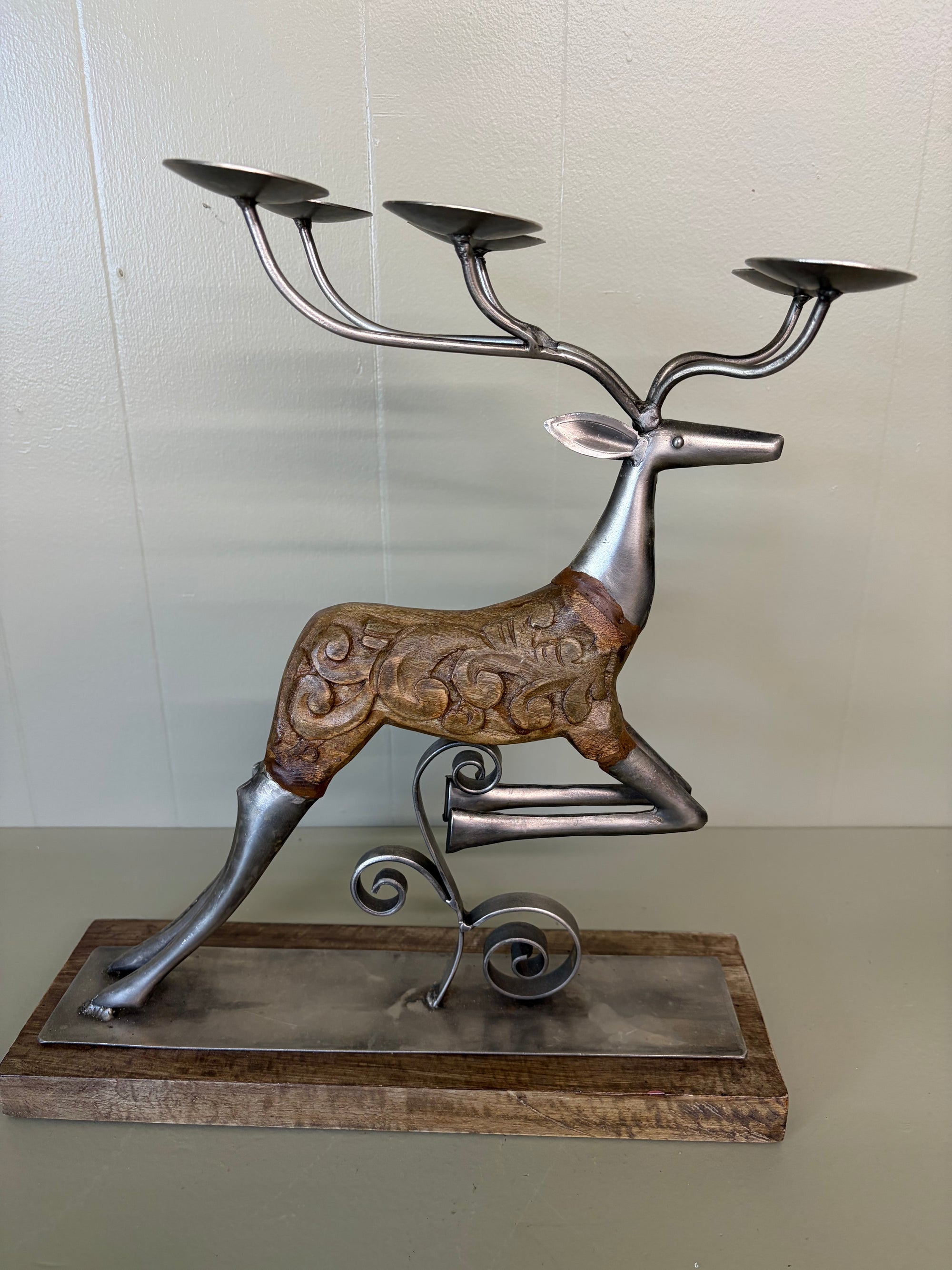 Deer Candle Holder