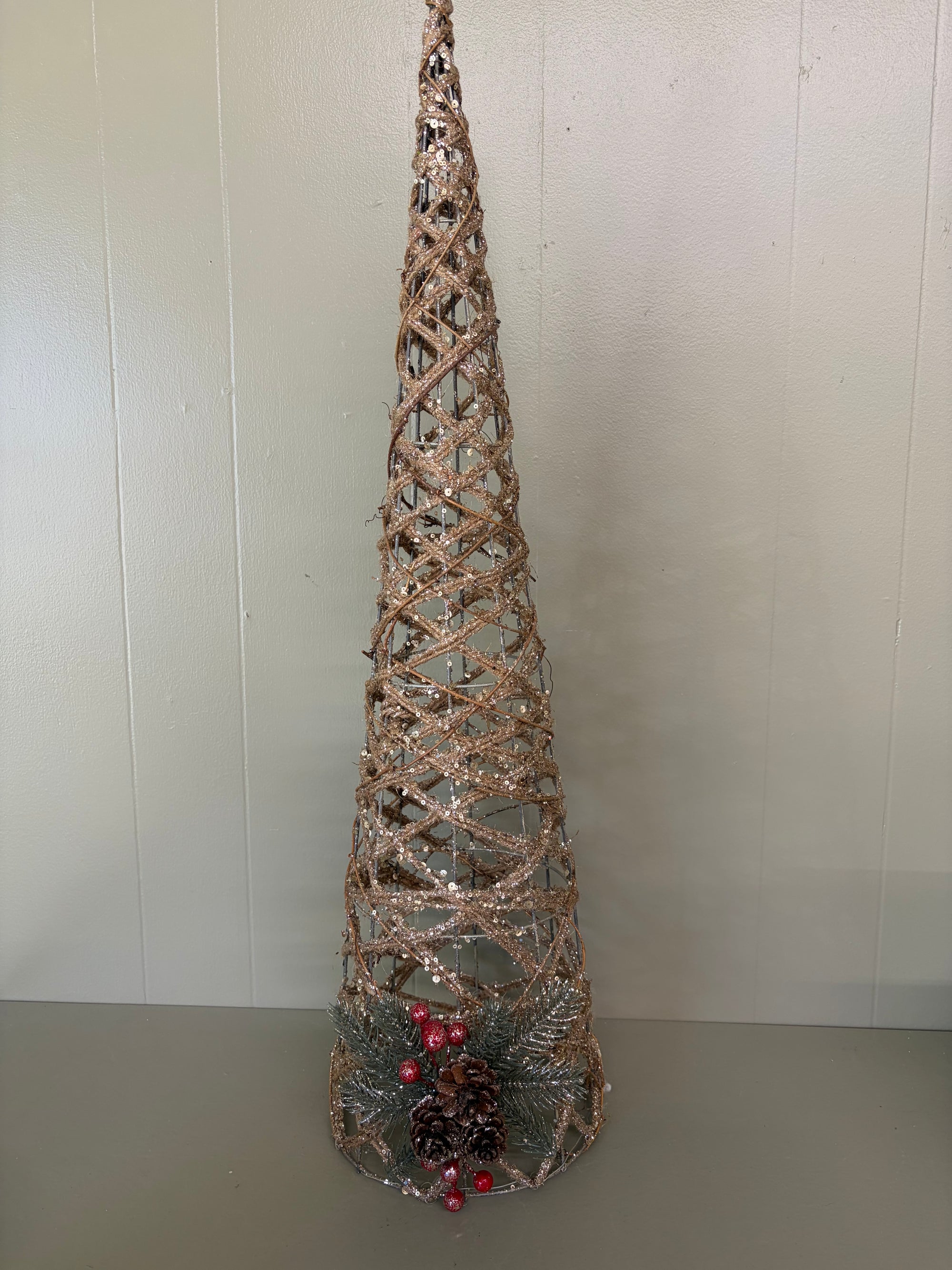 Gold Glitter Tree