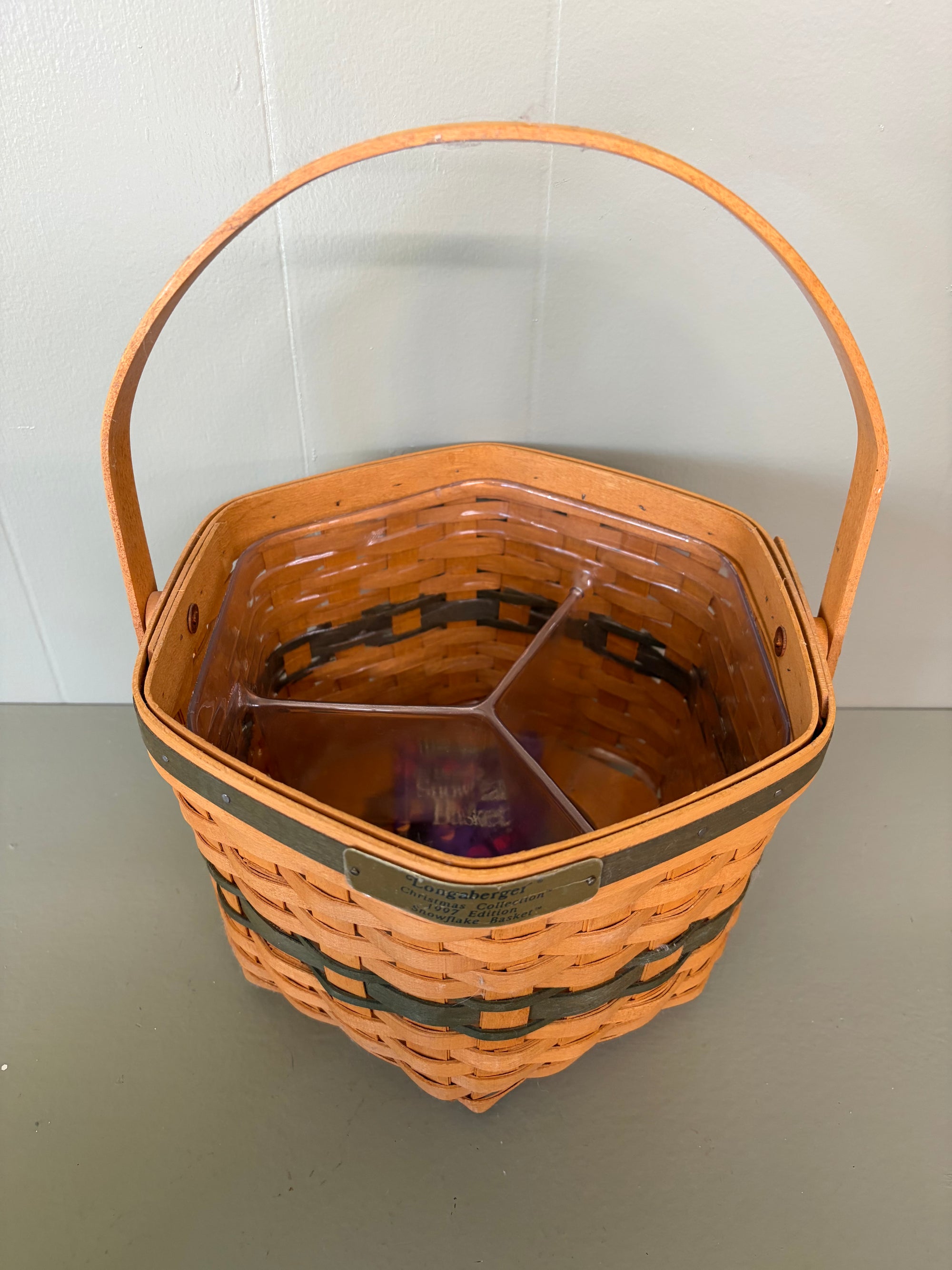 Longaberger Divided Basket