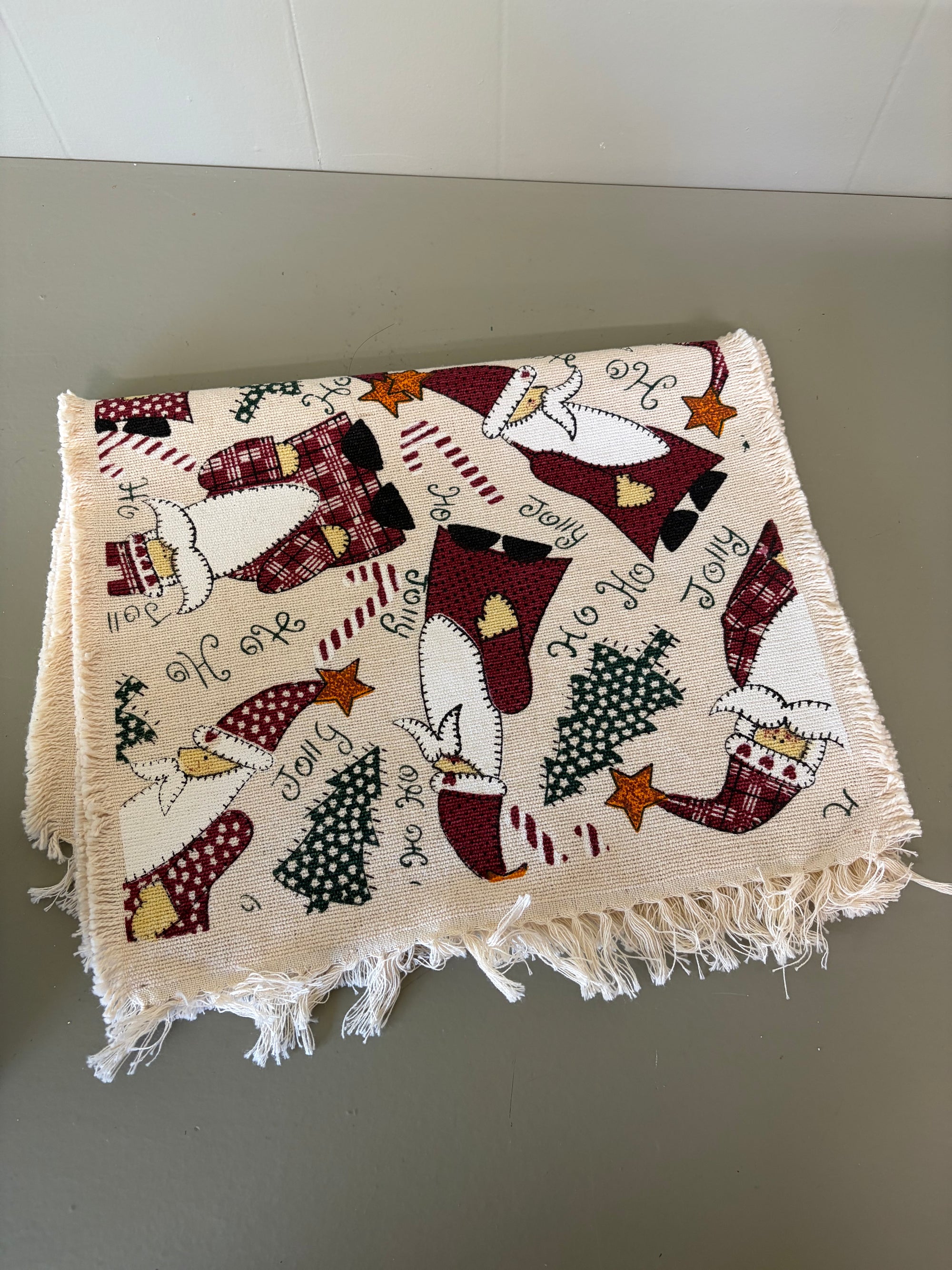 Santa Placemat, Set of 4