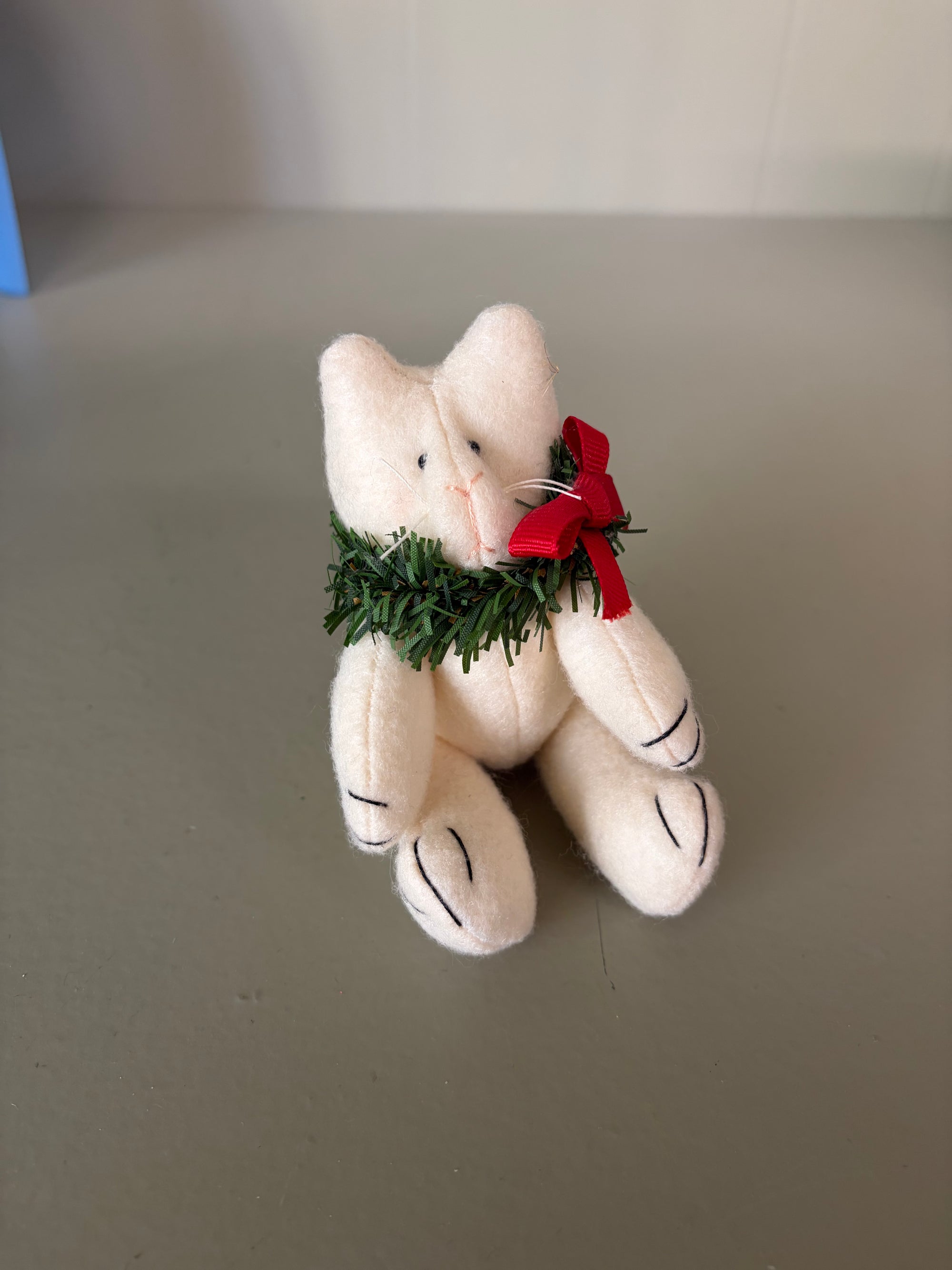 Sitting Christmas Cat