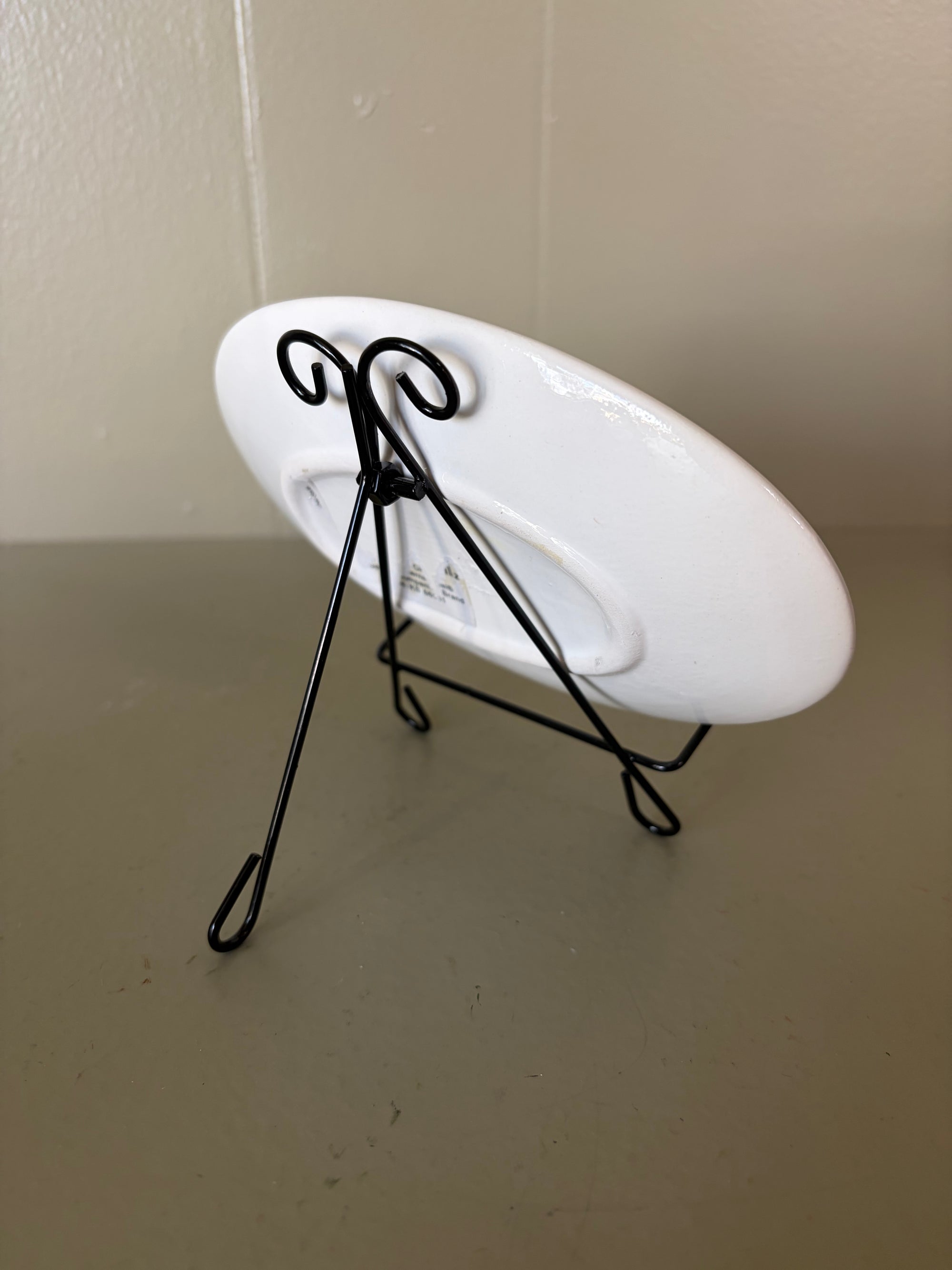 Mini Holiday Plate w/ Stand