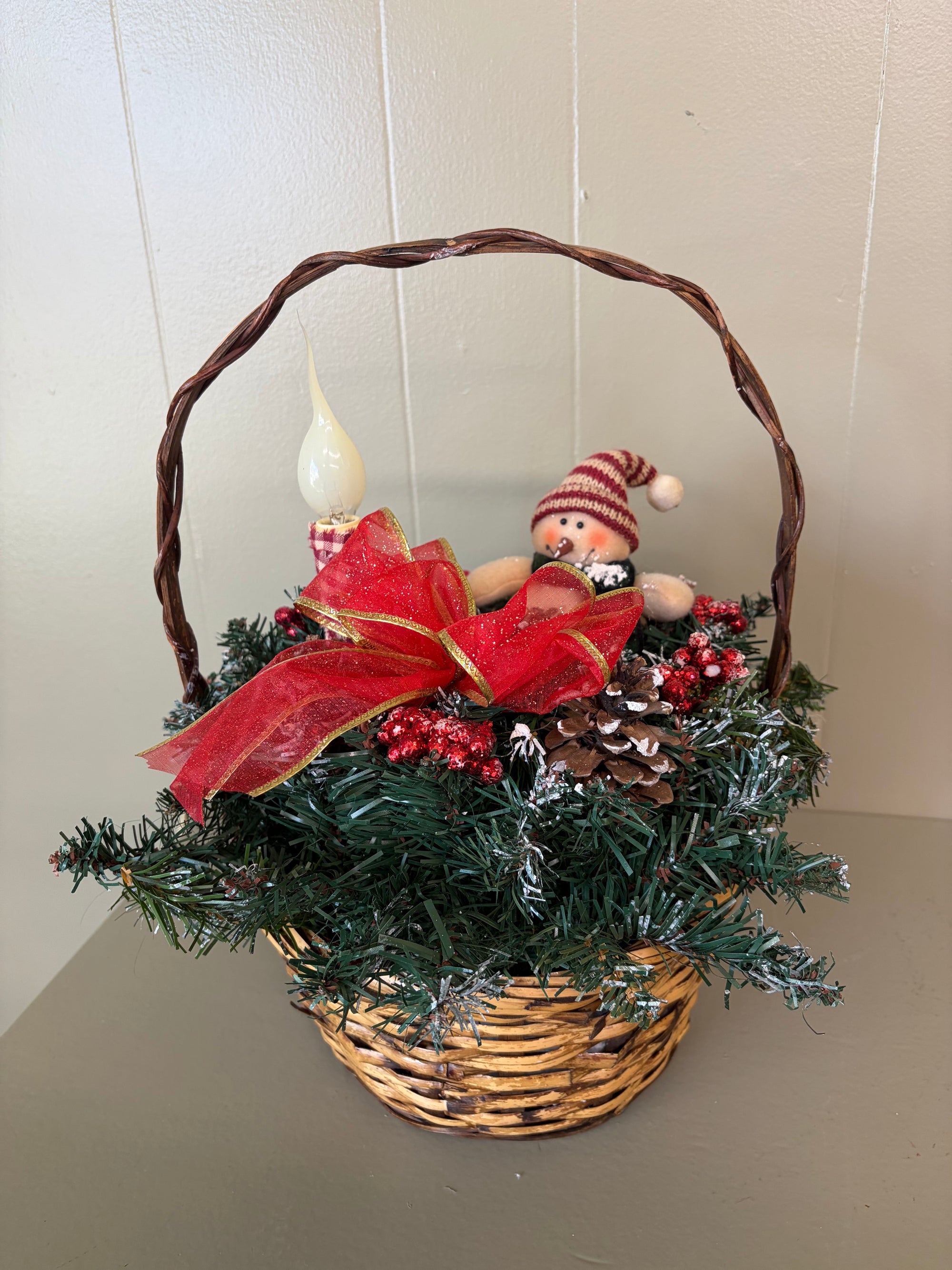 Holiday Basket Arrangement