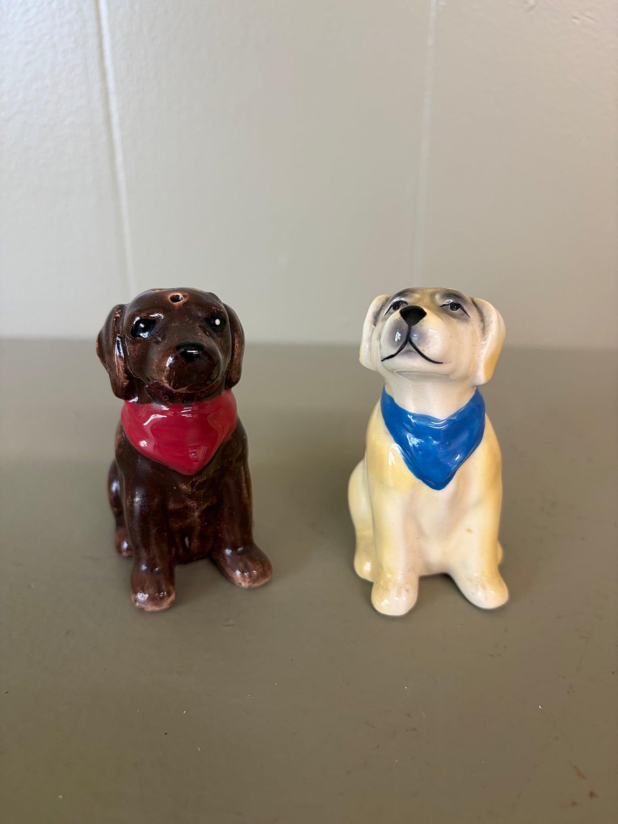 Dog Salt and Pepper Shakers