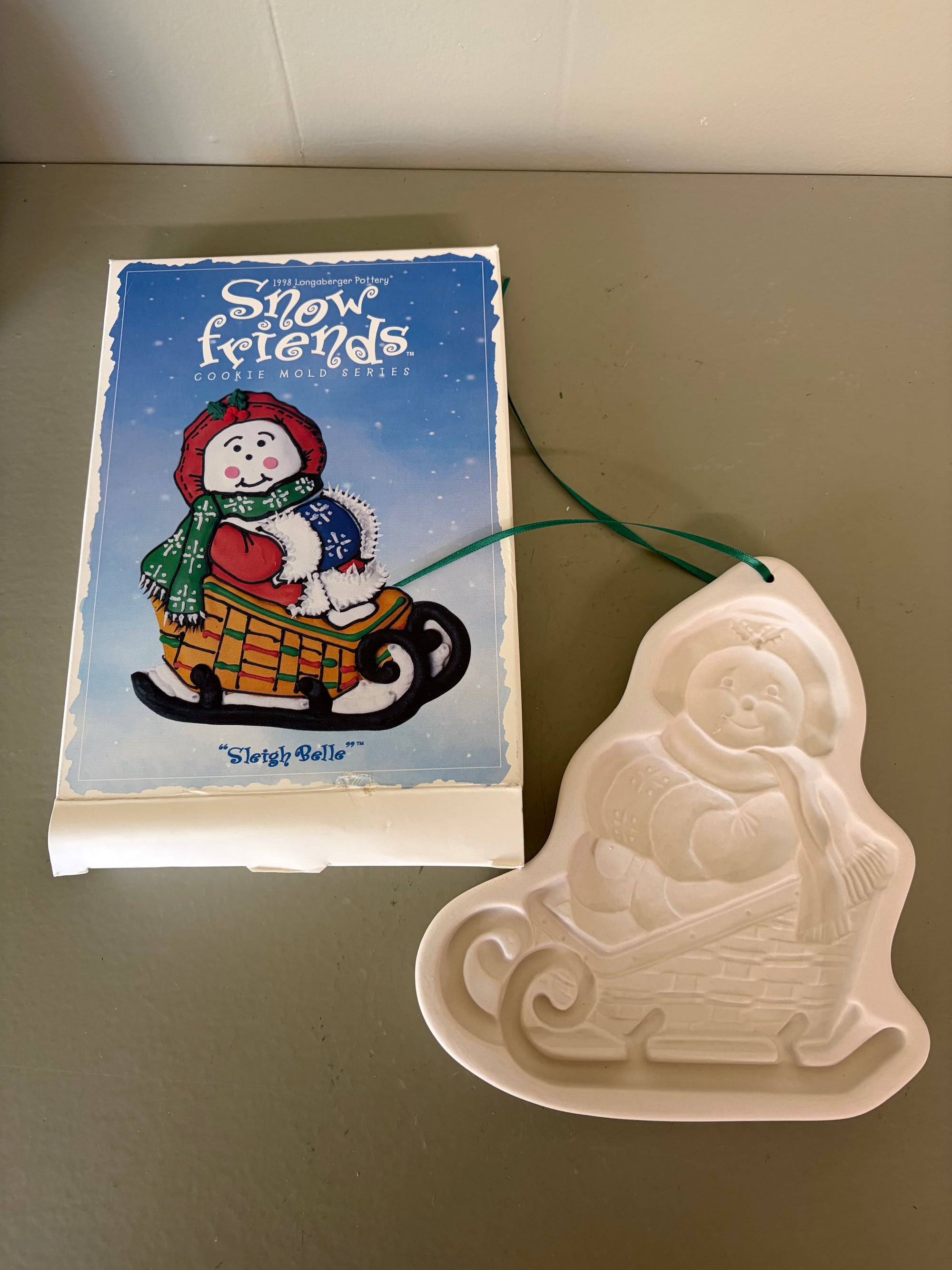 Longaberger Snowman Cookie Sheet