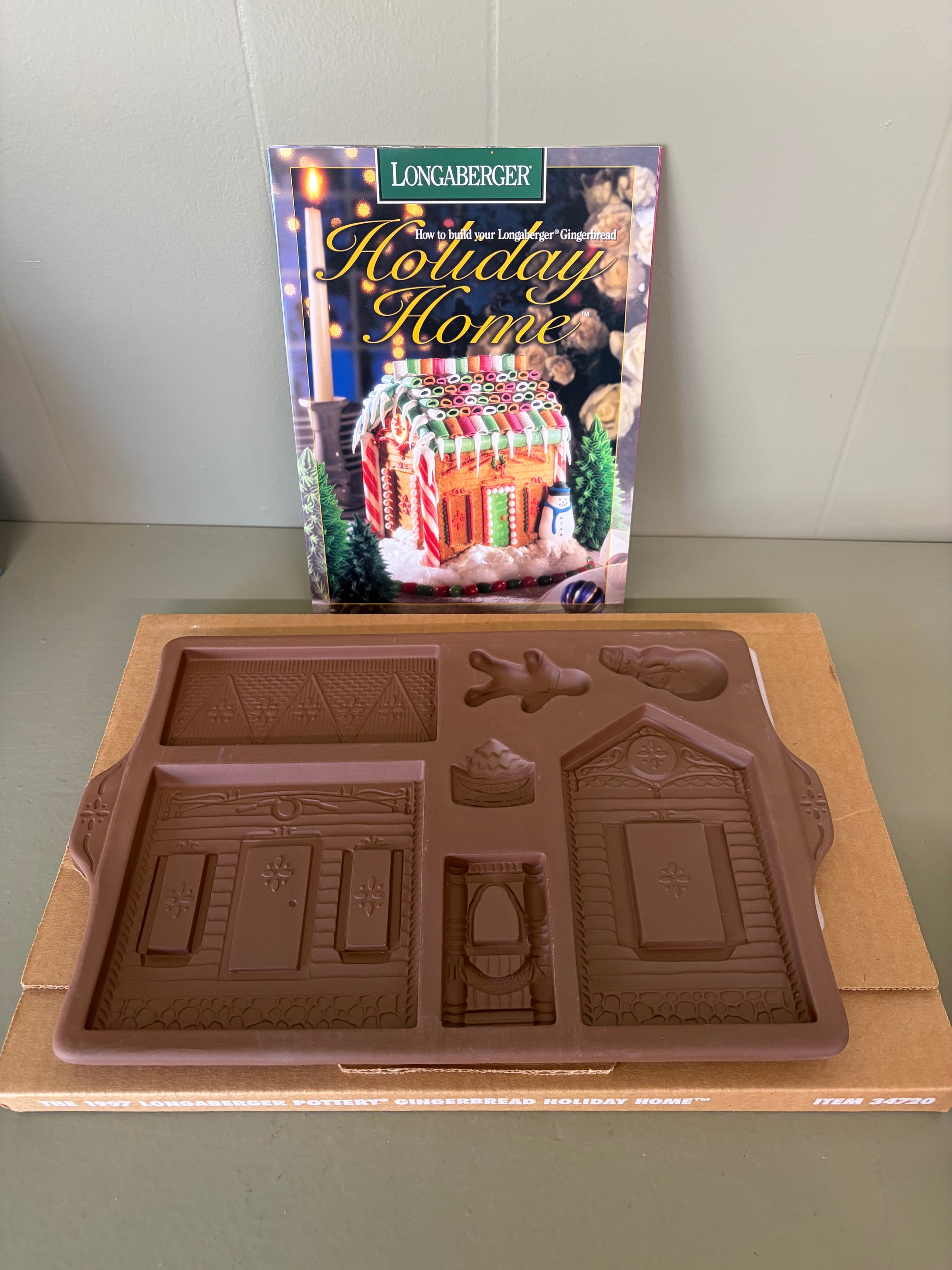 Longaberger Gingerbread Cookie Mold