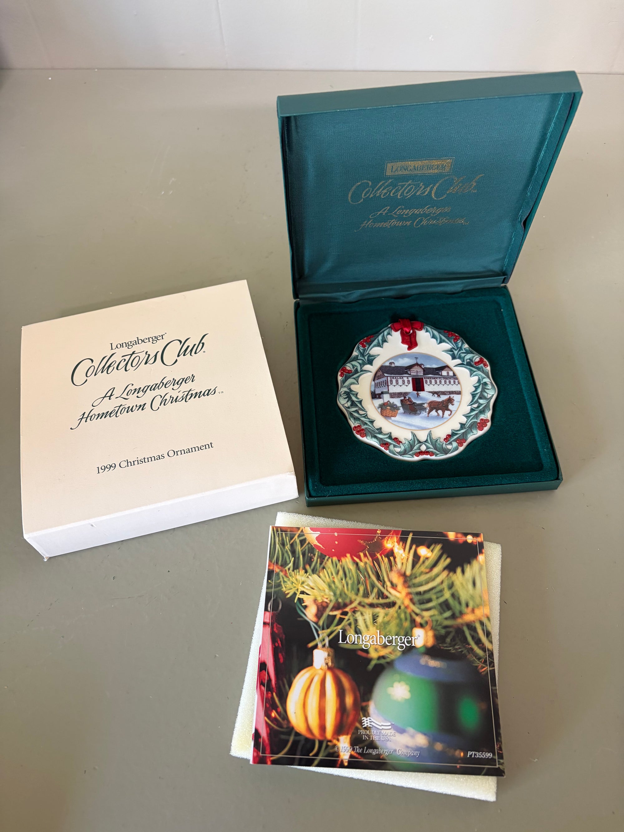 Longaberger Hometown Ornament