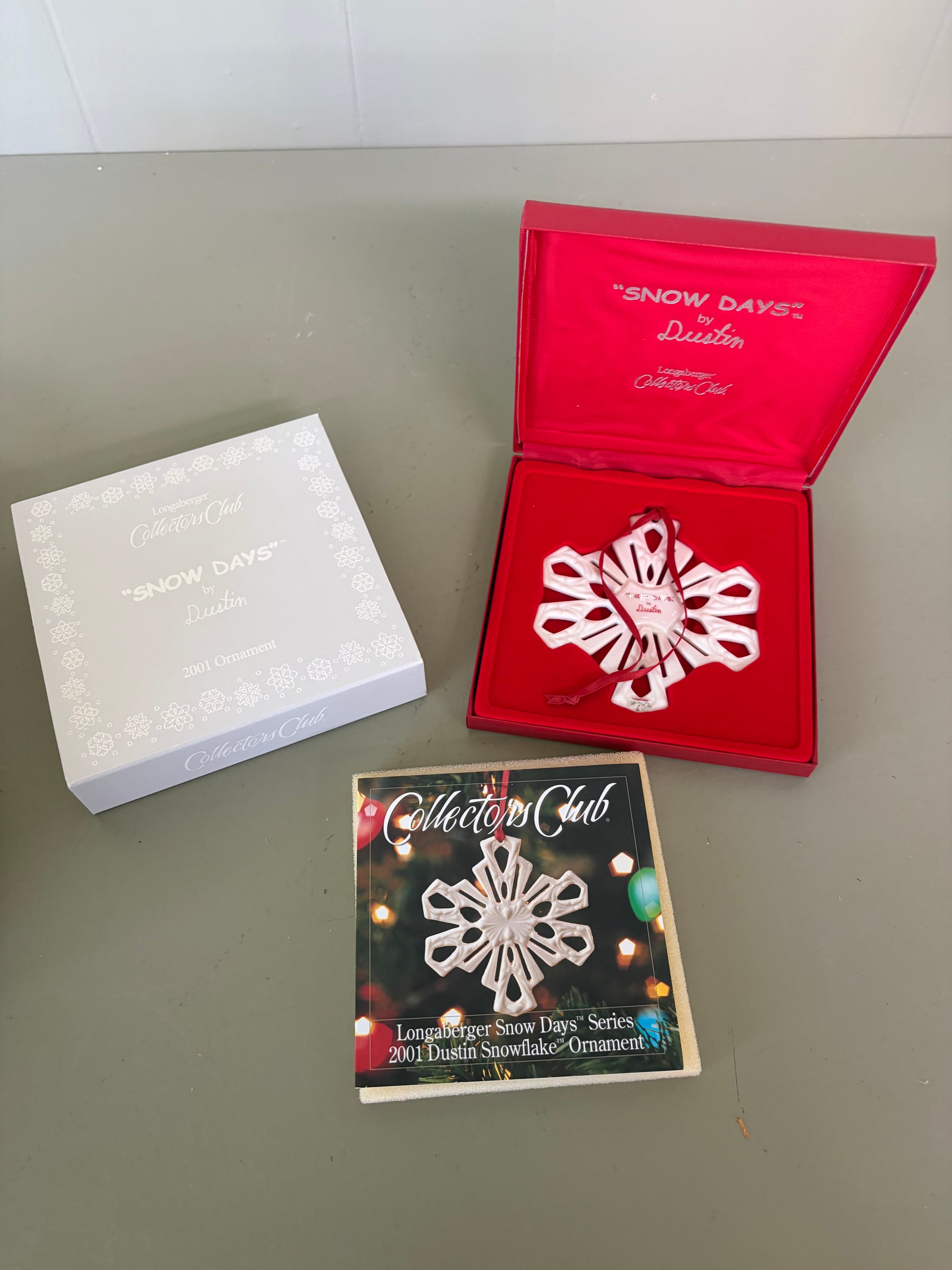 Longaberger Snow Days Ornament