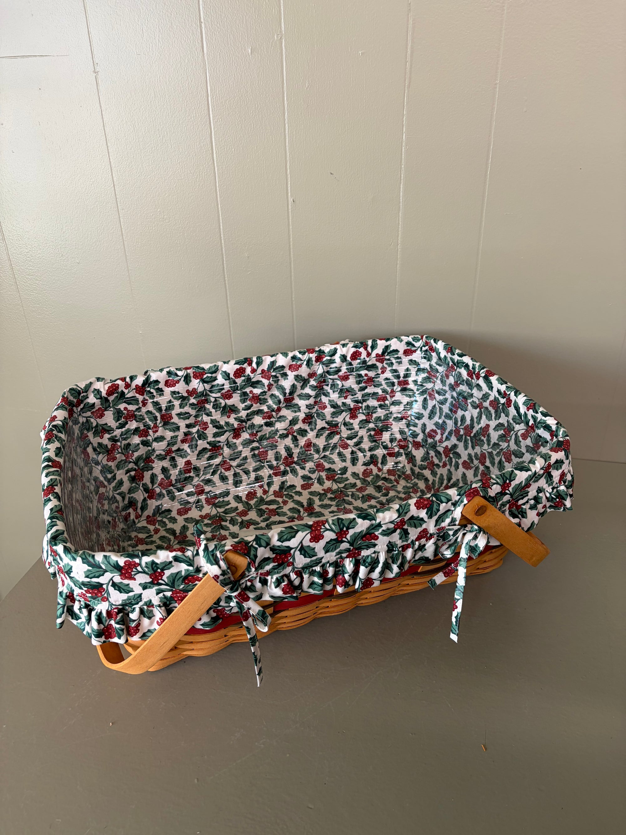 Longaberger Evergreen Basket