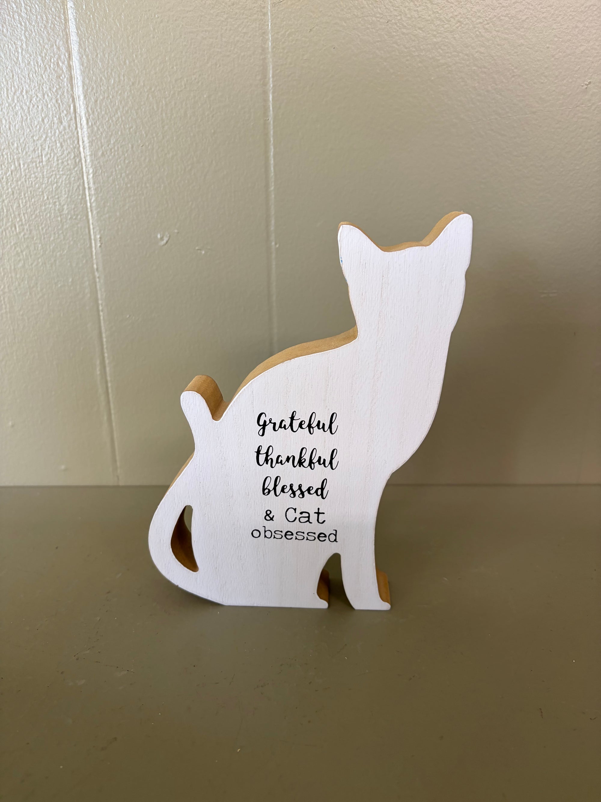 Wooden Cat