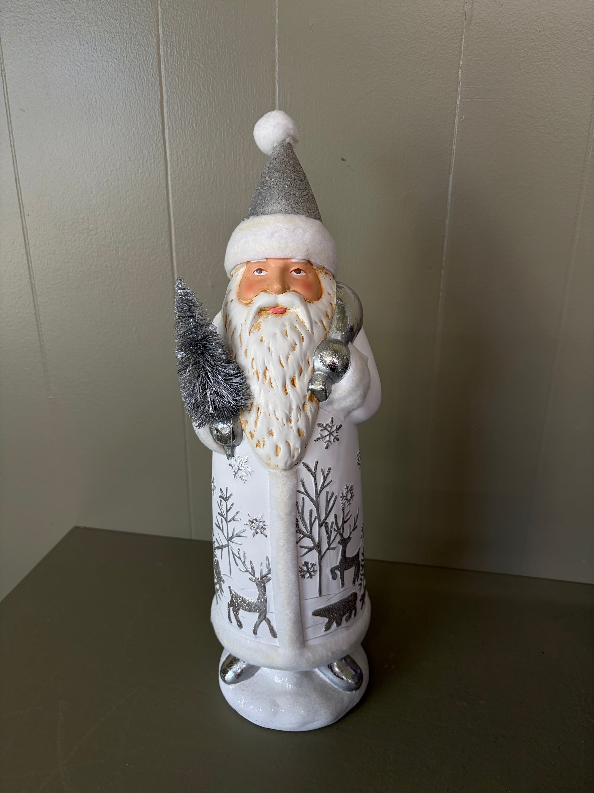 Santa in White