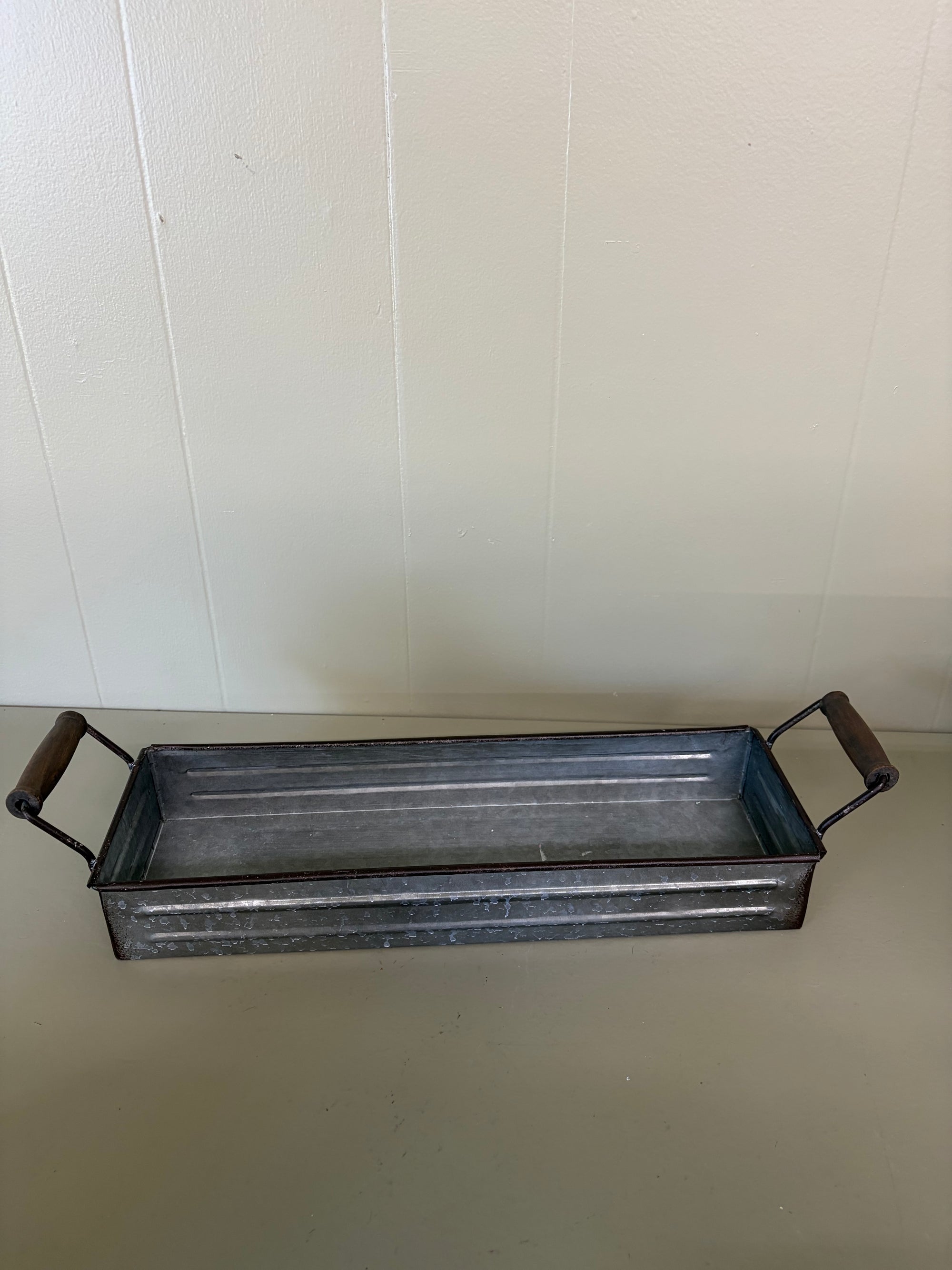 Galvanized Metal Tray
